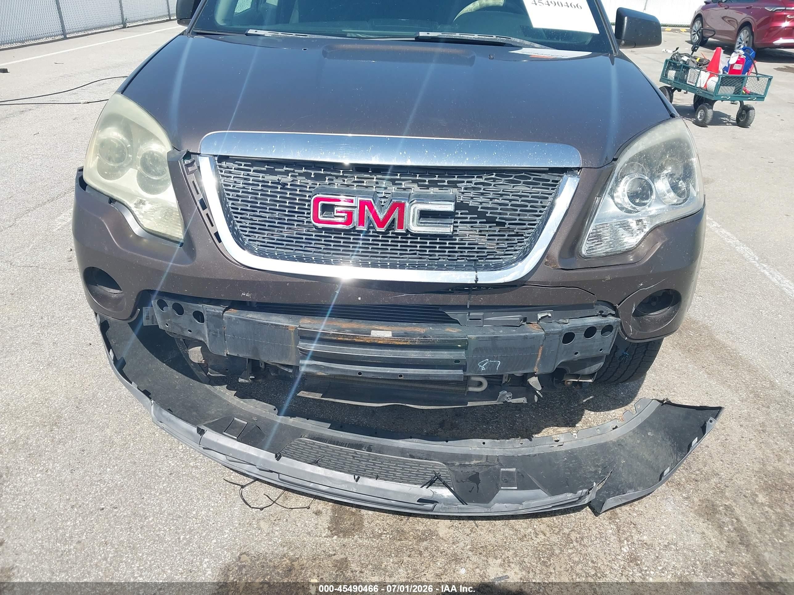 2010 Gmc Acadia Sle Серый vin: 1GKLRLED0AJ122065