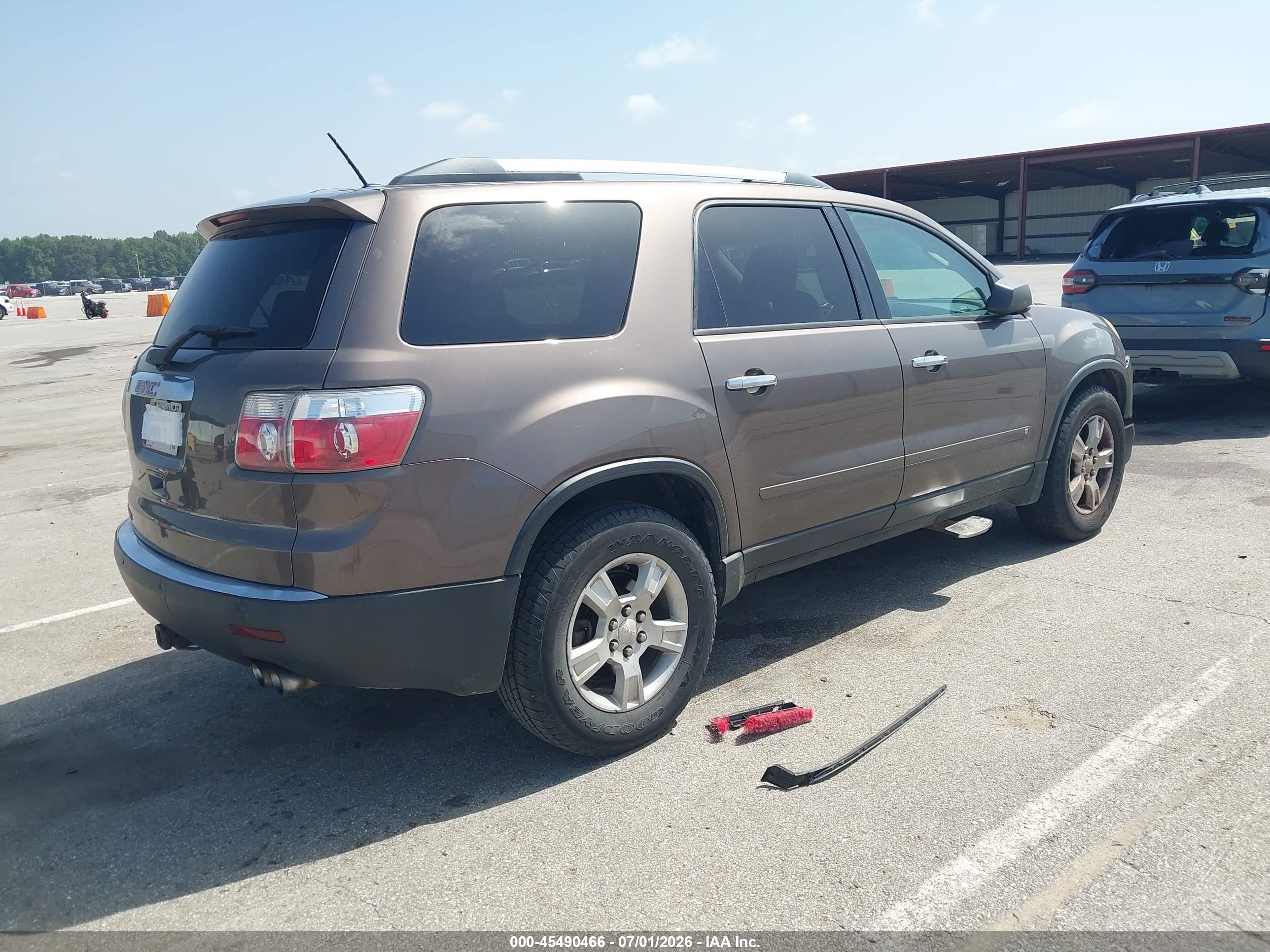 2010 Gmc Acadia Sle Серый vin: 1GKLRLED0AJ122065