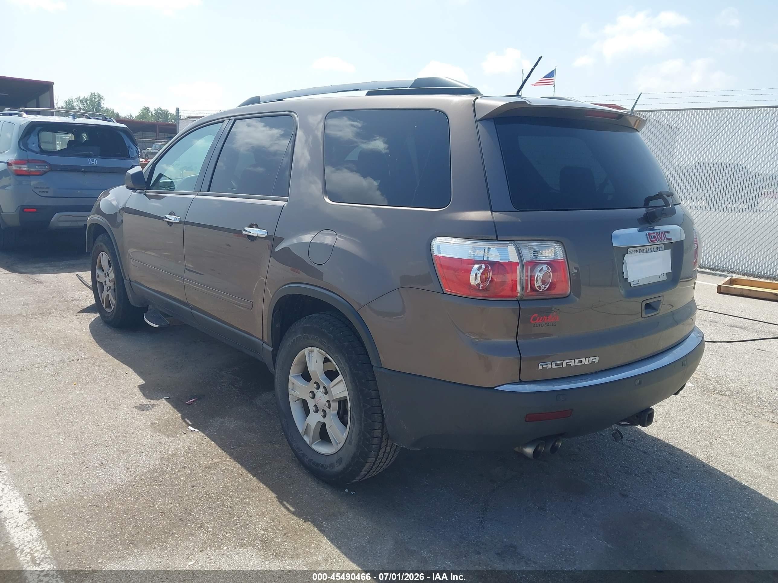 2010 Gmc Acadia Sle Серый vin: 1GKLRLED0AJ122065