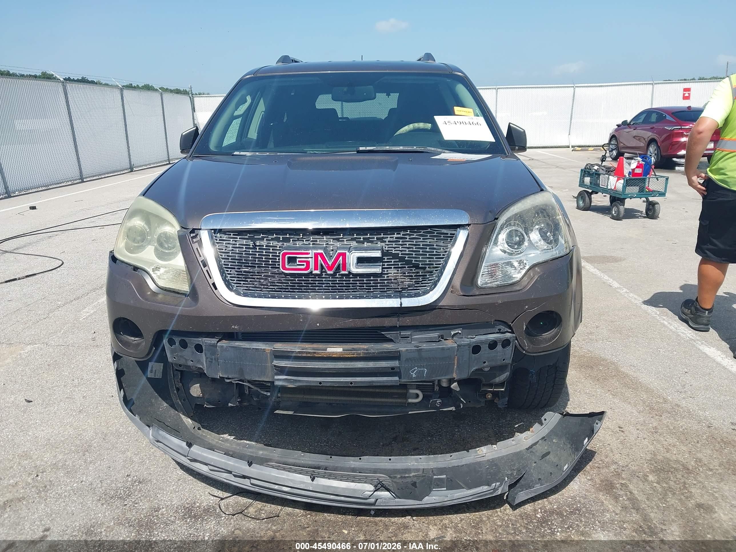 2010 Gmc Acadia Sle Серый vin: 1GKLRLED0AJ122065