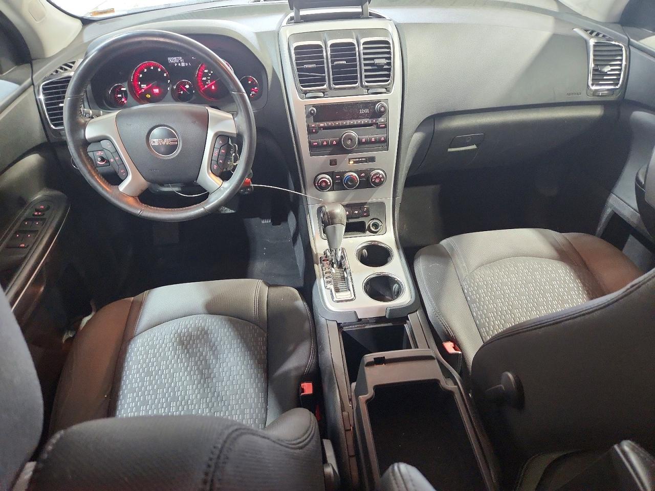 2010 Gmc Acadia Sle White vin: 1GKLRLED4AJ122473