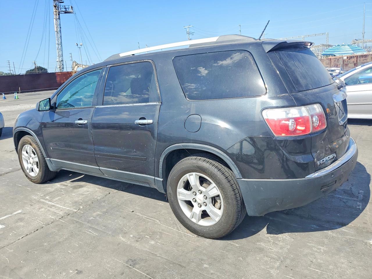 2010 Gmc Acadia Sle Black vin: 1GKLRLED8AJ169439