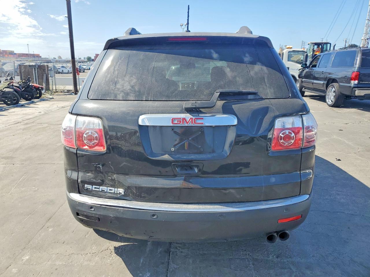 2010 Gmc Acadia Sle Black vin: 1GKLRLED8AJ169439