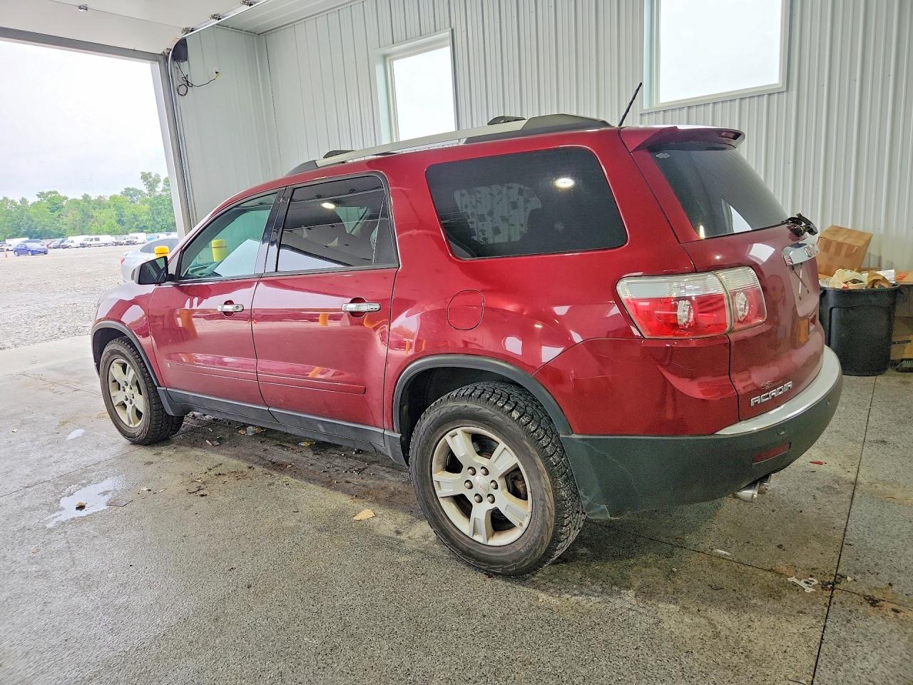 2010 Gmc Acadia Sle Red vin: 1GKLRLEDXAJ126205