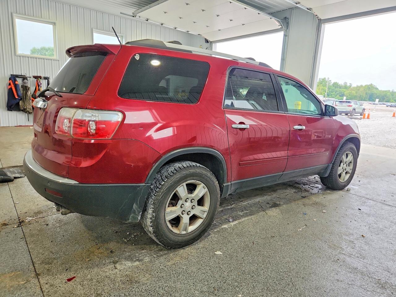 2010 Gmc Acadia Sle Red vin: 1GKLRLEDXAJ126205