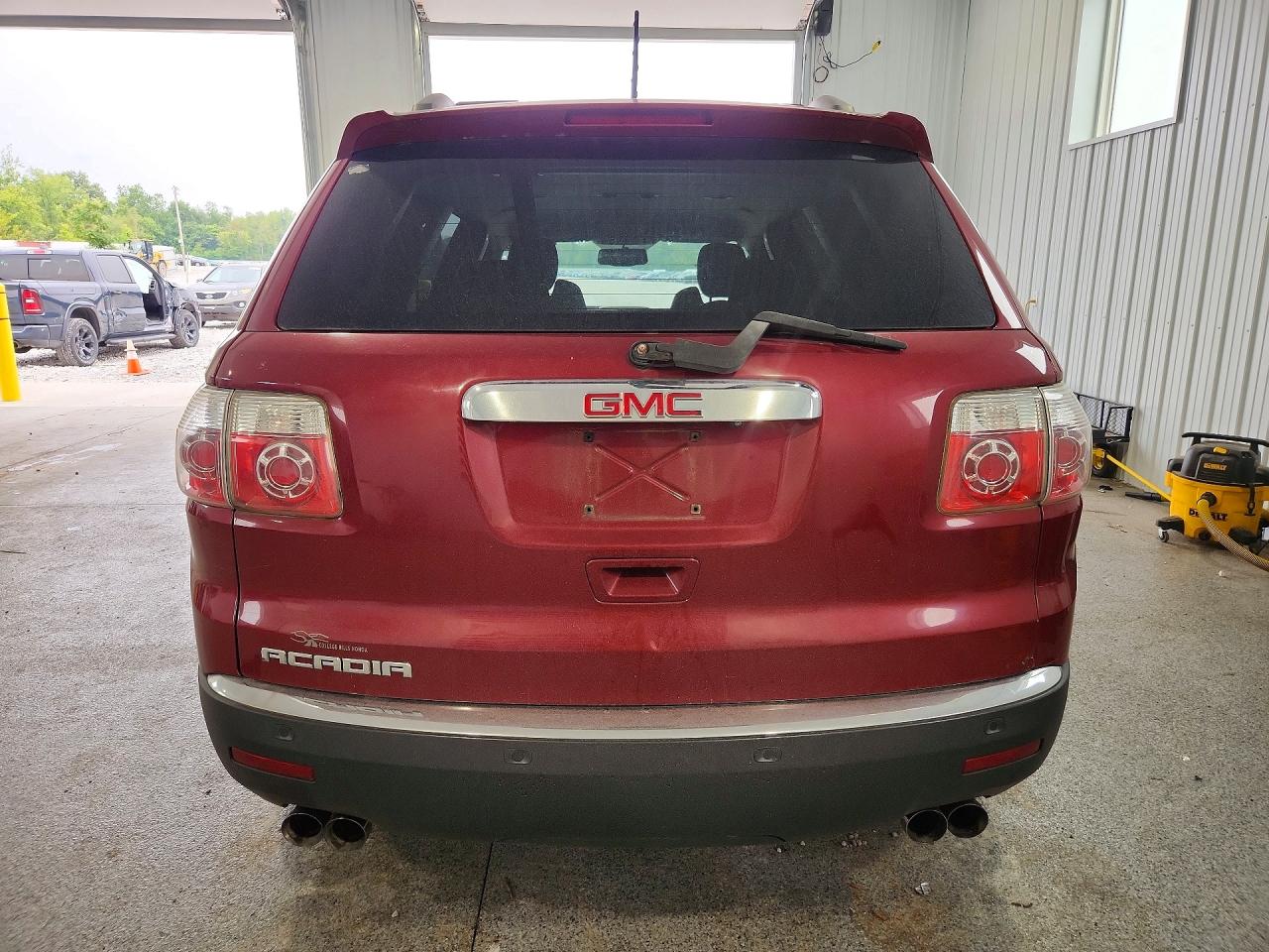 2010 Gmc Acadia Sle Red vin: 1GKLRLEDXAJ126205