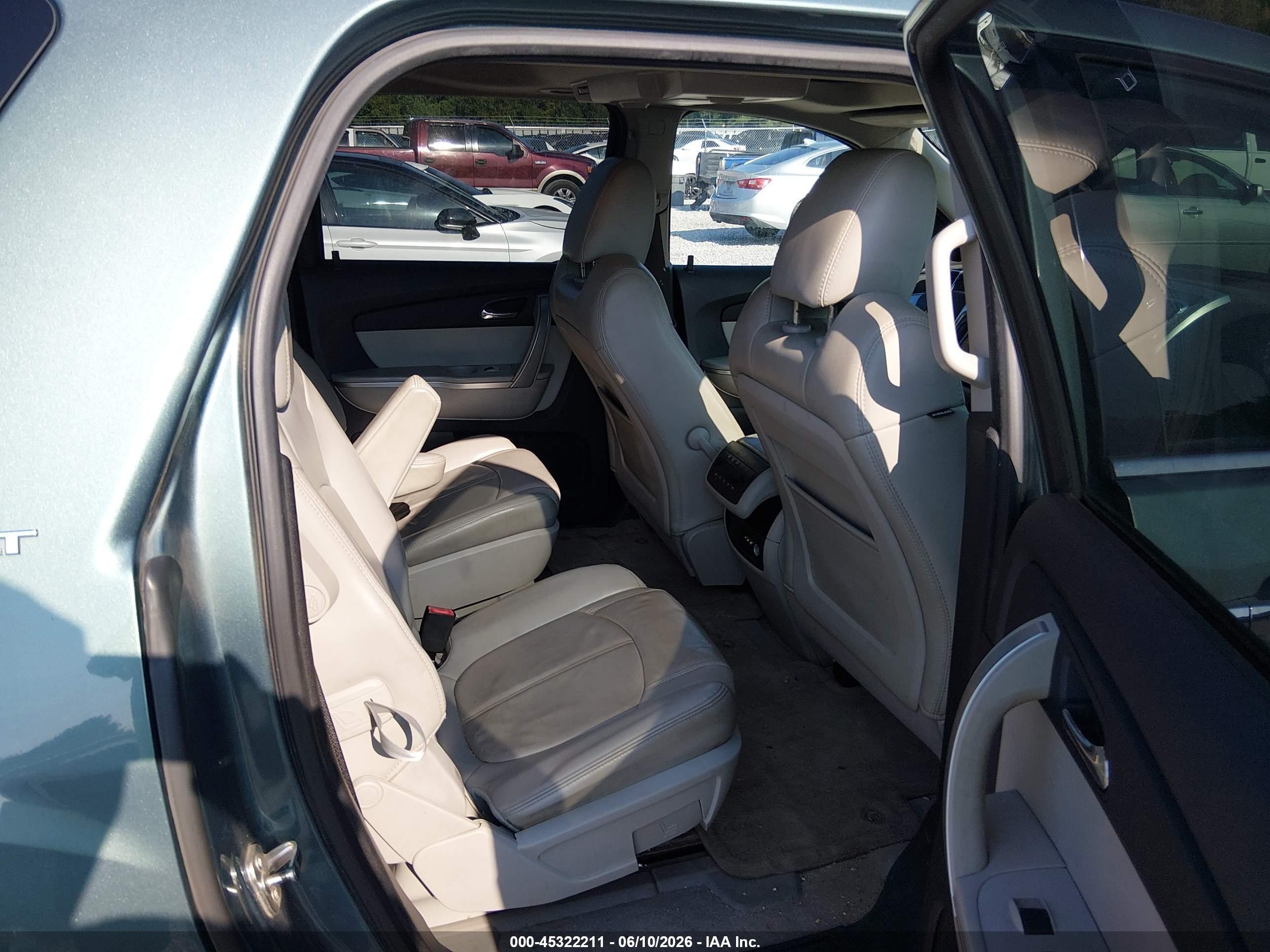 2010 Gmc Acadia Slt-1 Green vin: 1GKLRMED0AJ117602