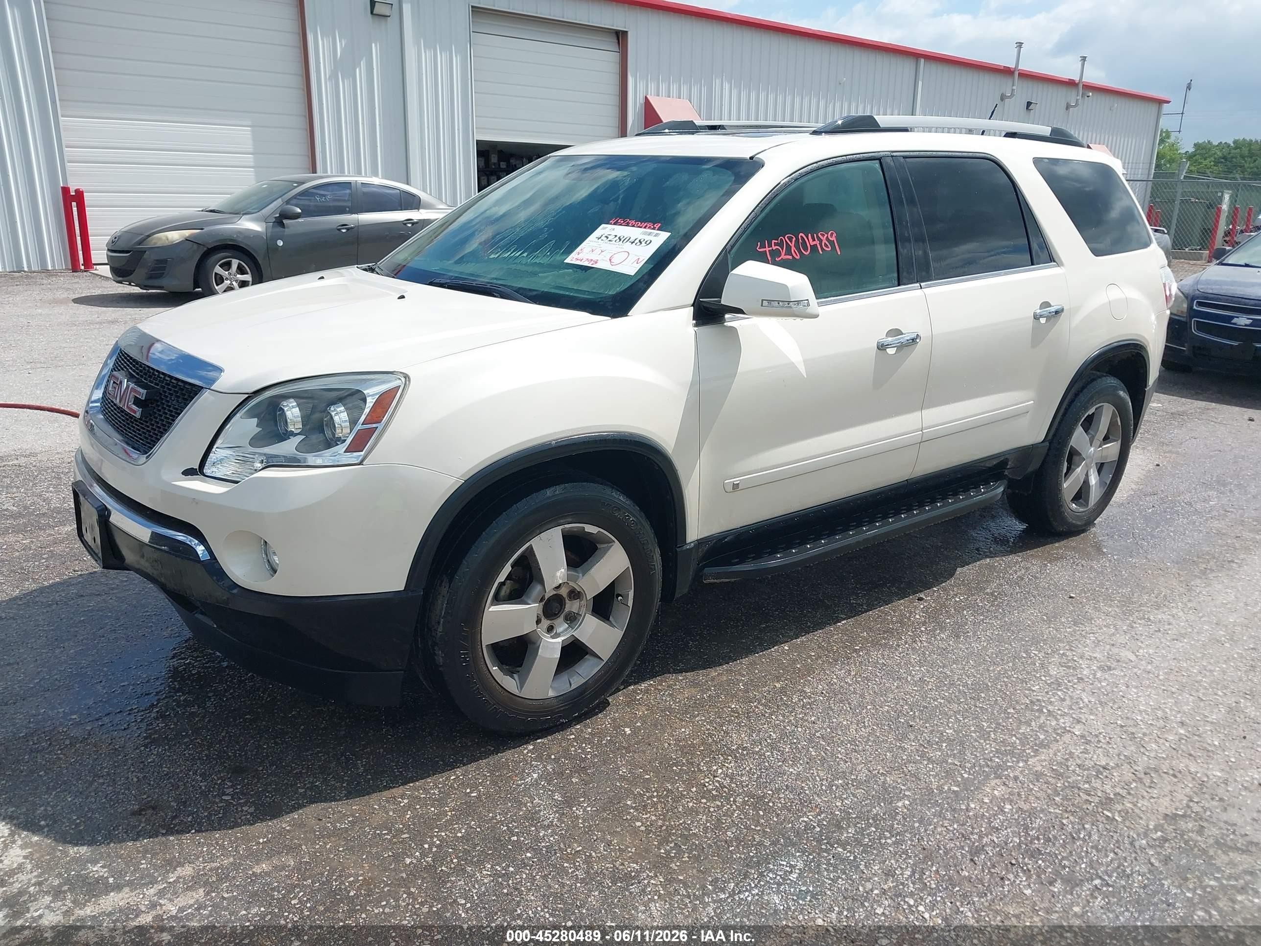 2010 Gmc Acadia Slt-1 Beige vin: 1GKLRMED0AJ148882