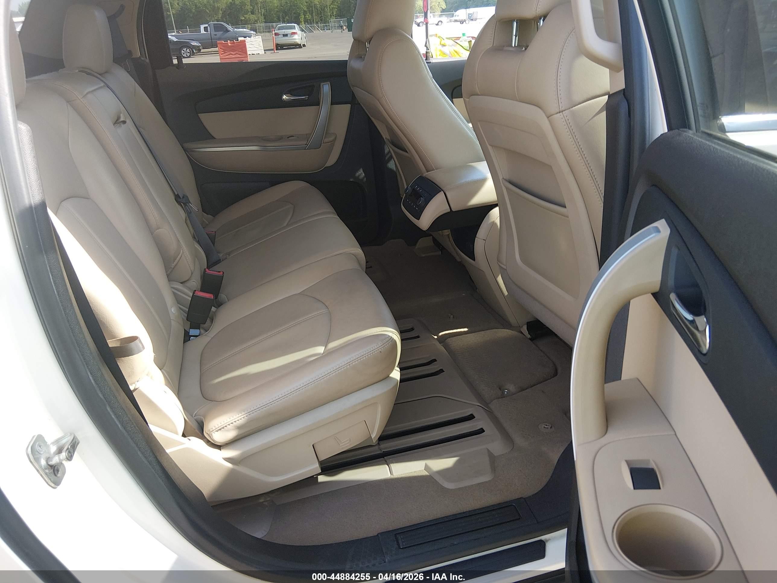 2010 Gmc Acadia Slt-1 White vin: 1GKLRMED1AJ178506