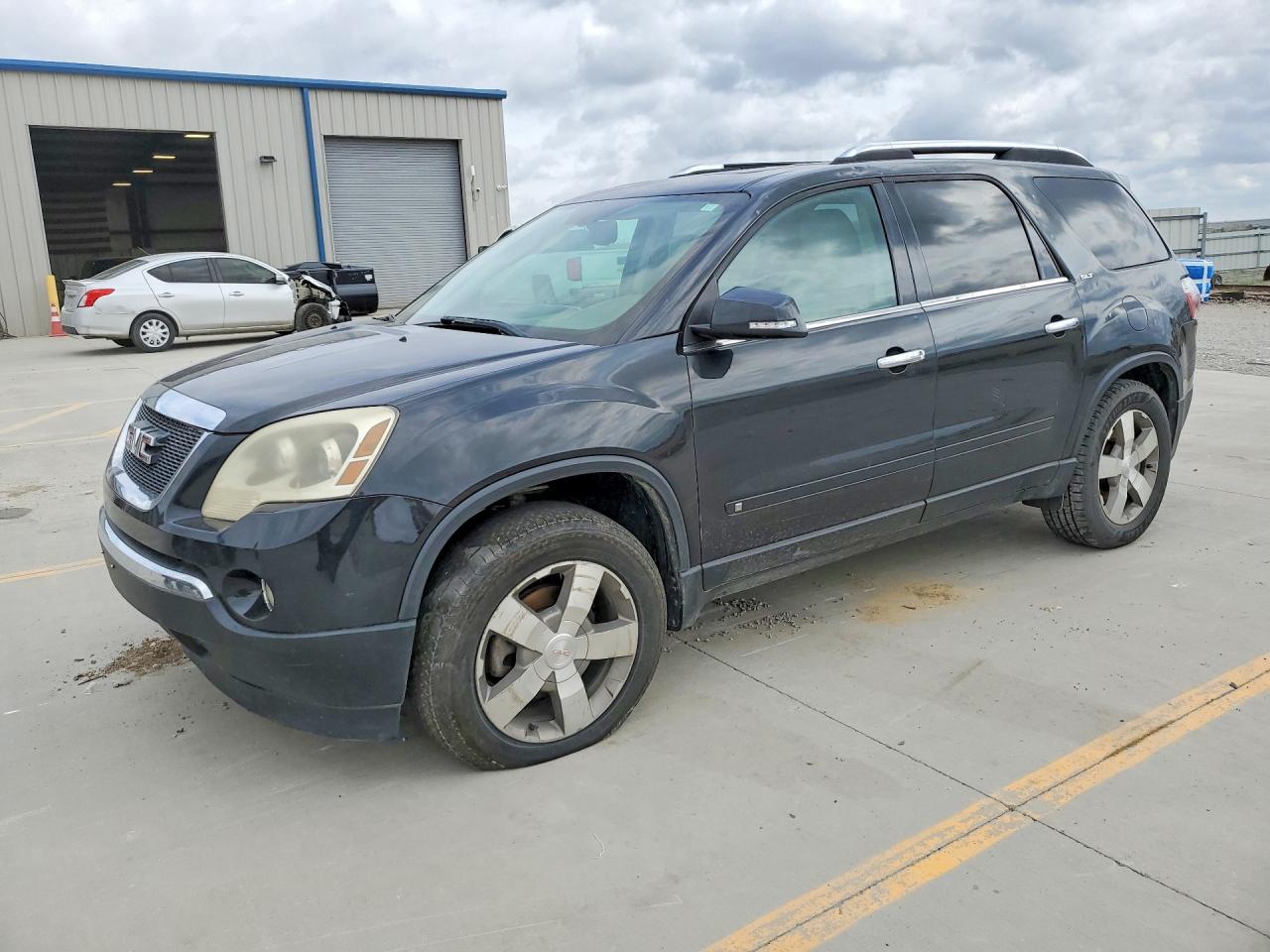 2010 Gmc Acadia Slt-1 Black vin: 1GKLRMED2AJ102910
