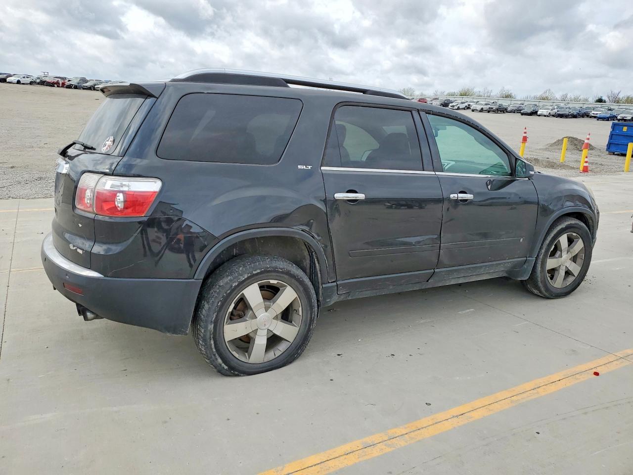 2010 Gmc Acadia Slt-1 Black vin: 1GKLRMED2AJ102910