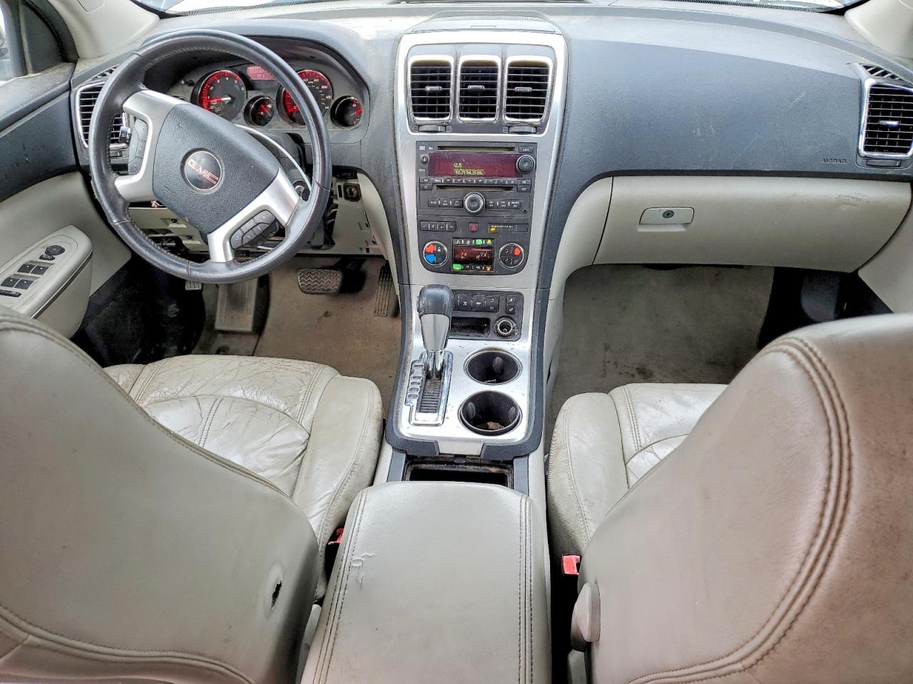 2010 Gmc Acadia Slt-1 Black vin: 1GKLRMED2AJ102910