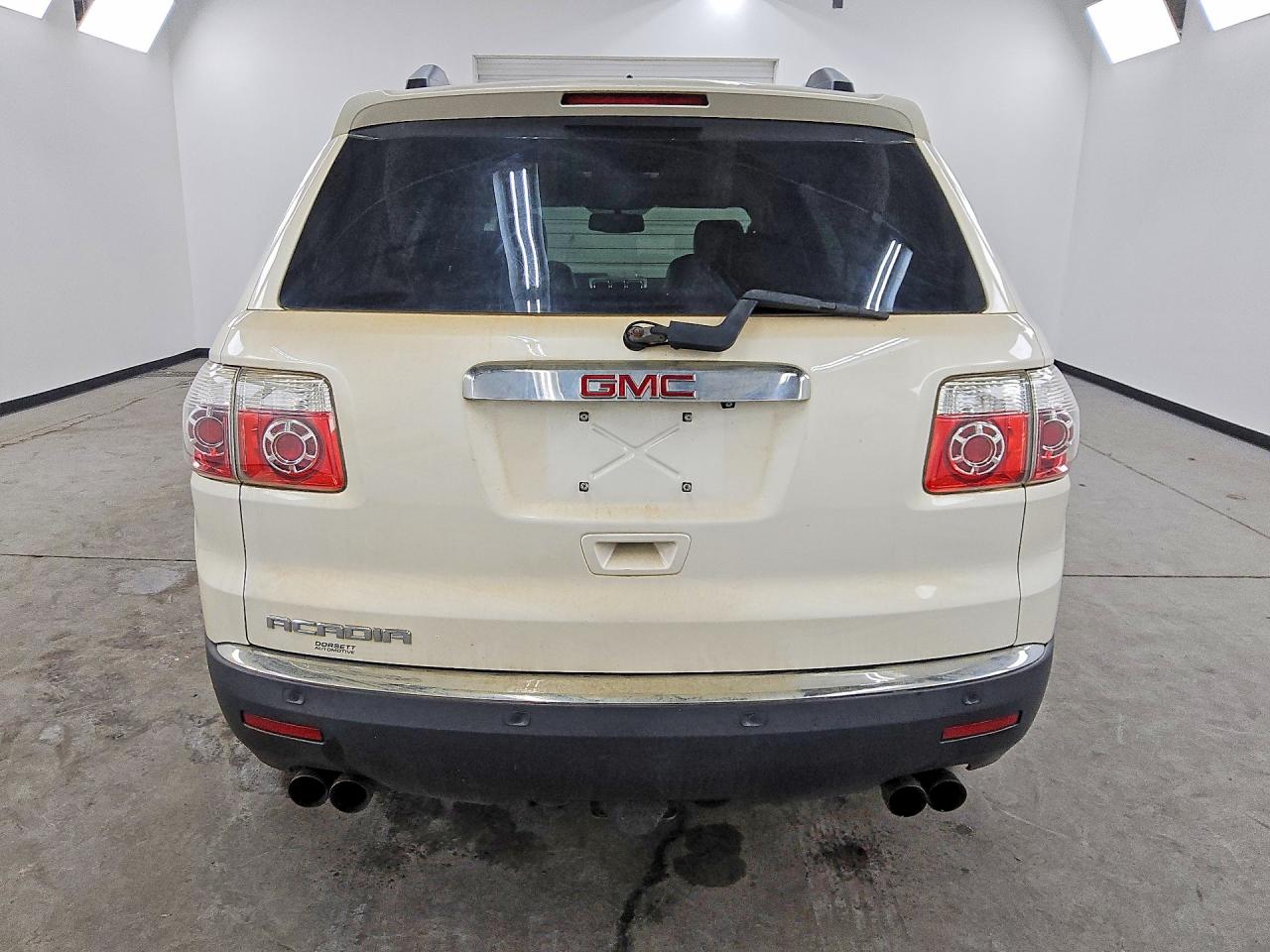 2010 Gmc Acadia Slt-1 White vin: 1GKLRMED2AJ255562