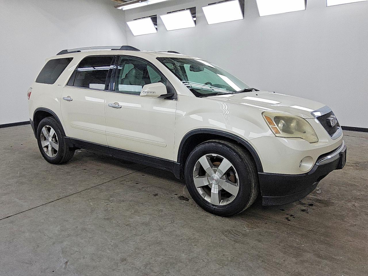 2010 Gmc Acadia Slt-1 White vin: 1GKLRMED2AJ255562