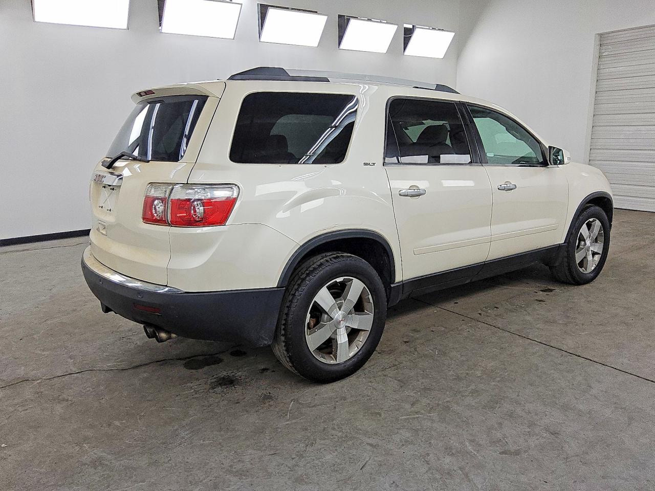 2010 Gmc Acadia Slt-1 White vin: 1GKLRMED2AJ255562