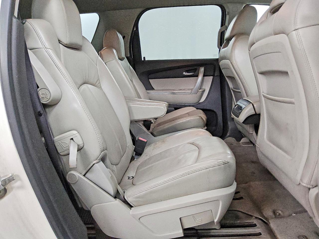 2010 Gmc Acadia Slt-1 White vin: 1GKLRMED2AJ255562
