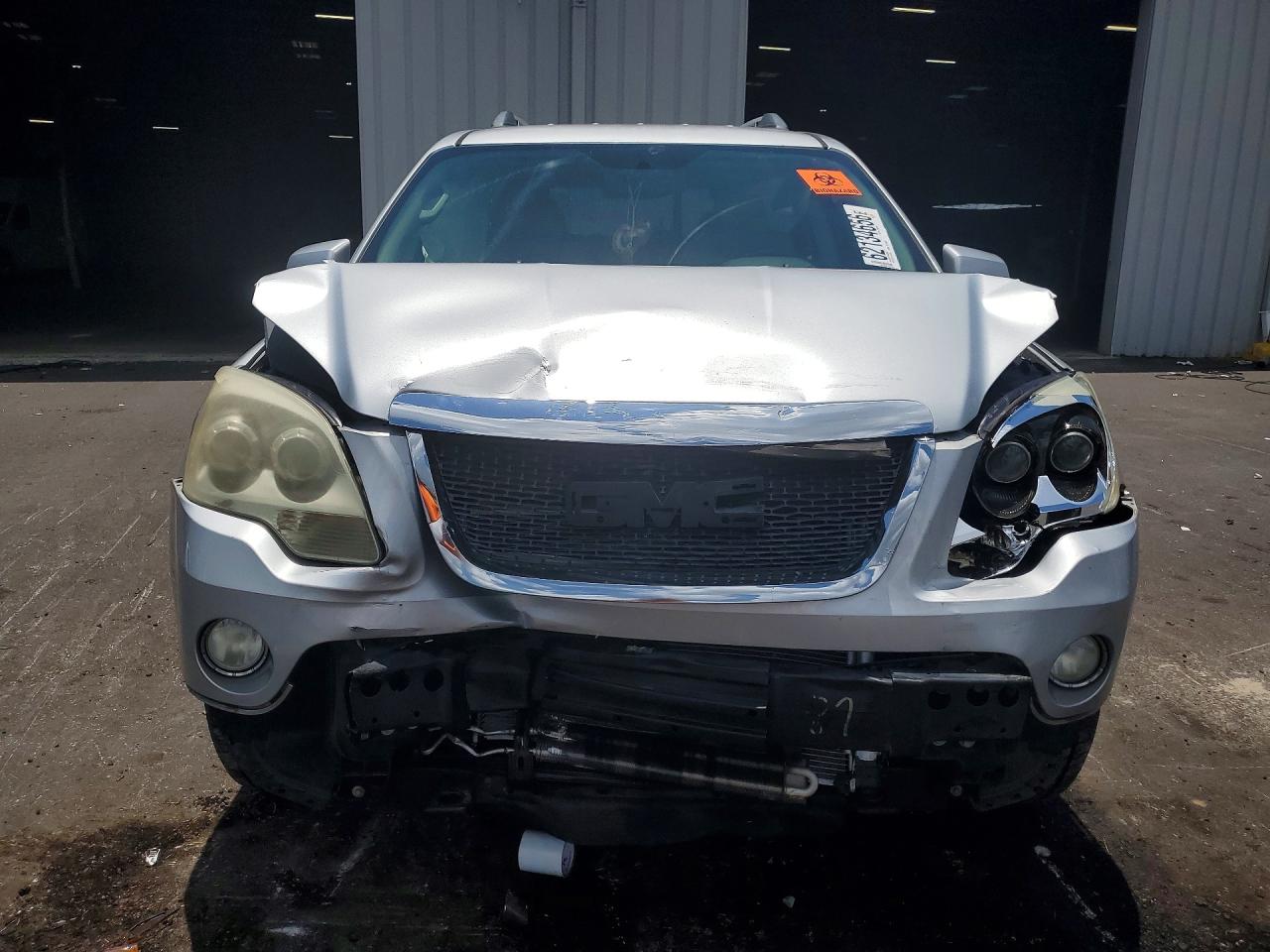 2010 Gmc Acadia Slt-1 Silver vin: 1GKLRMED3AJ140453