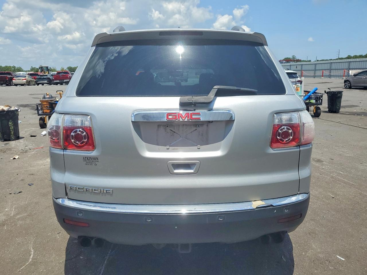 2010 Gmc Acadia Slt-1 Silver vin: 1GKLRMED3AJ140453