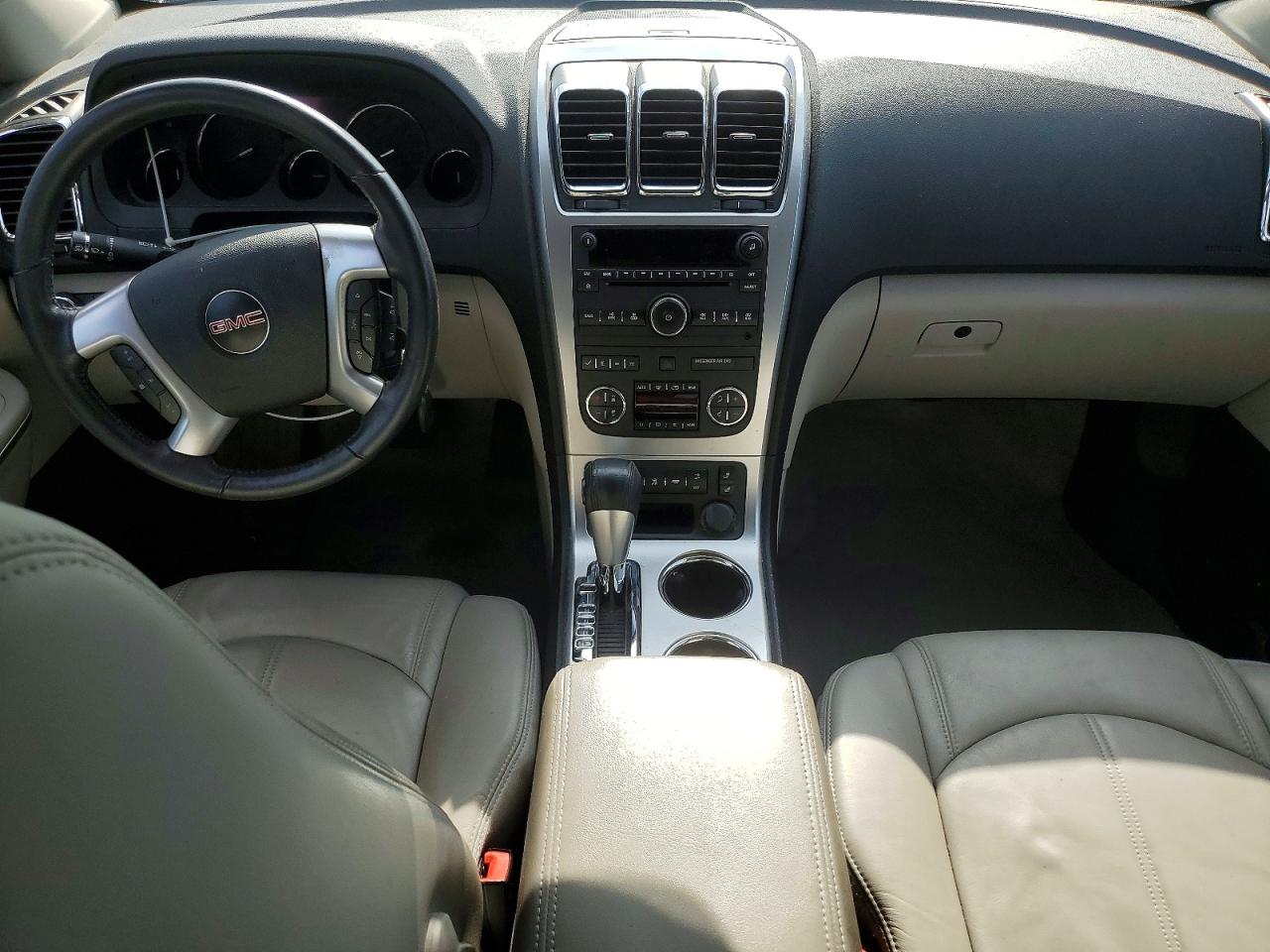 2010 Gmc Acadia Slt-1 White vin: 1GKLRMED4AJ149436