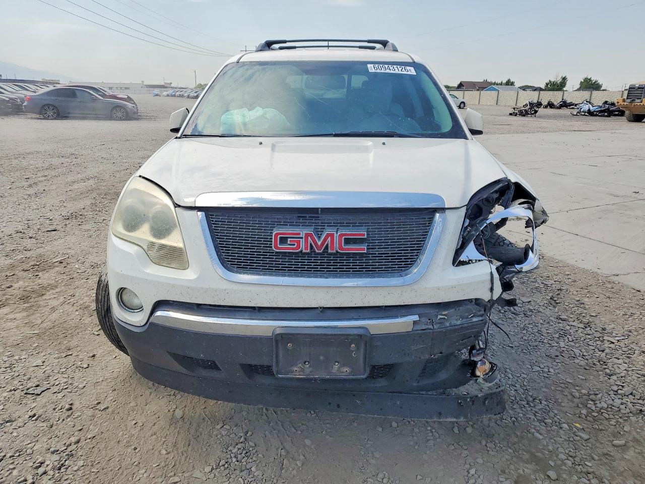 2010 Gmc Acadia Slt-1 White vin: 1GKLRMED4AJ187118