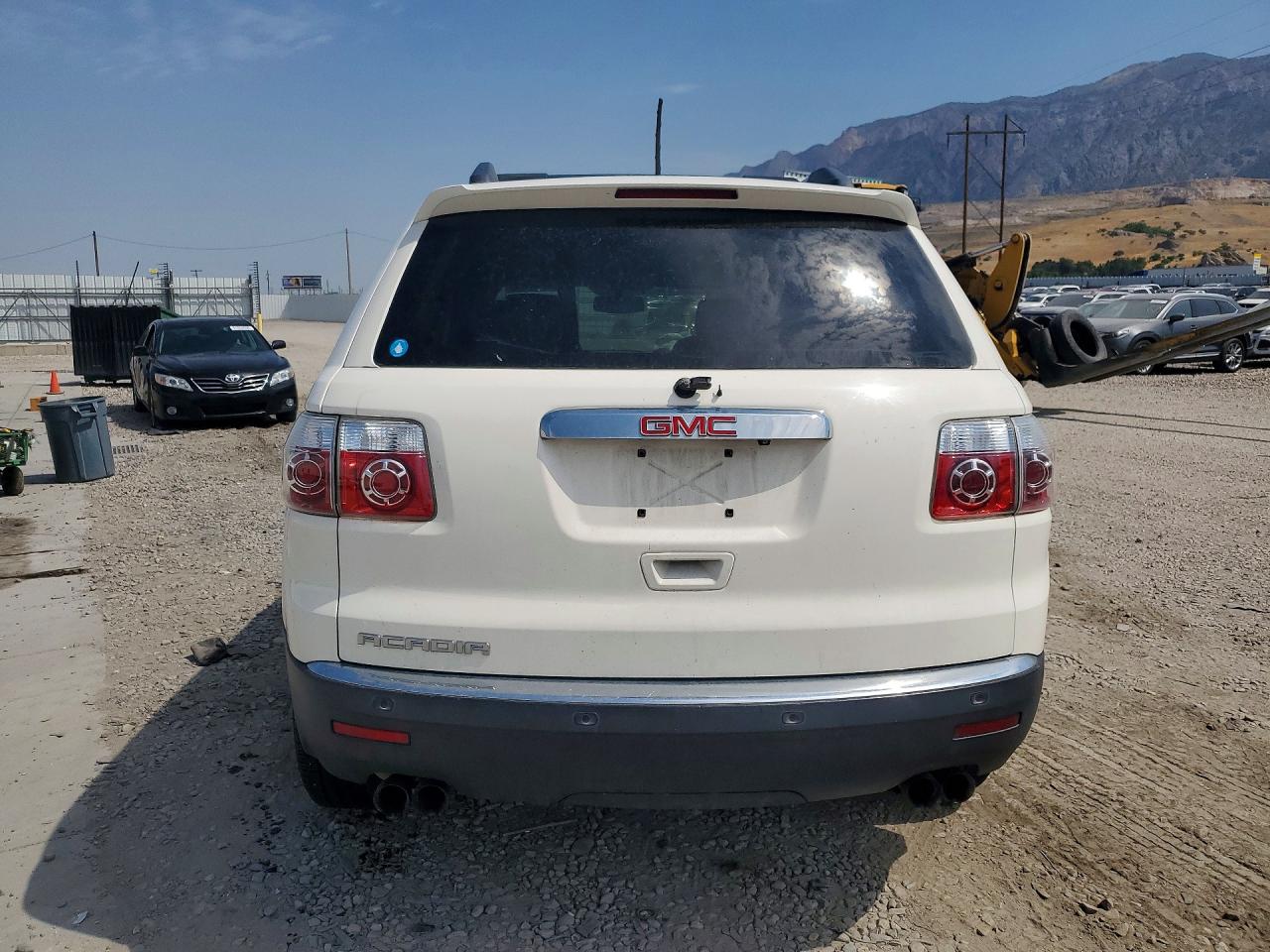 2010 Gmc Acadia Slt-1 White vin: 1GKLRMED4AJ187118