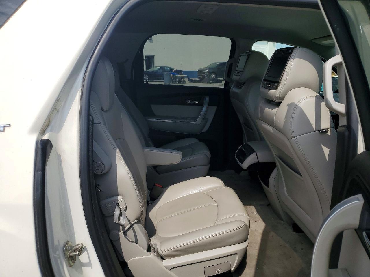 2010 Gmc Acadia Slt-1 White vin: 1GKLRMED4AJ187118