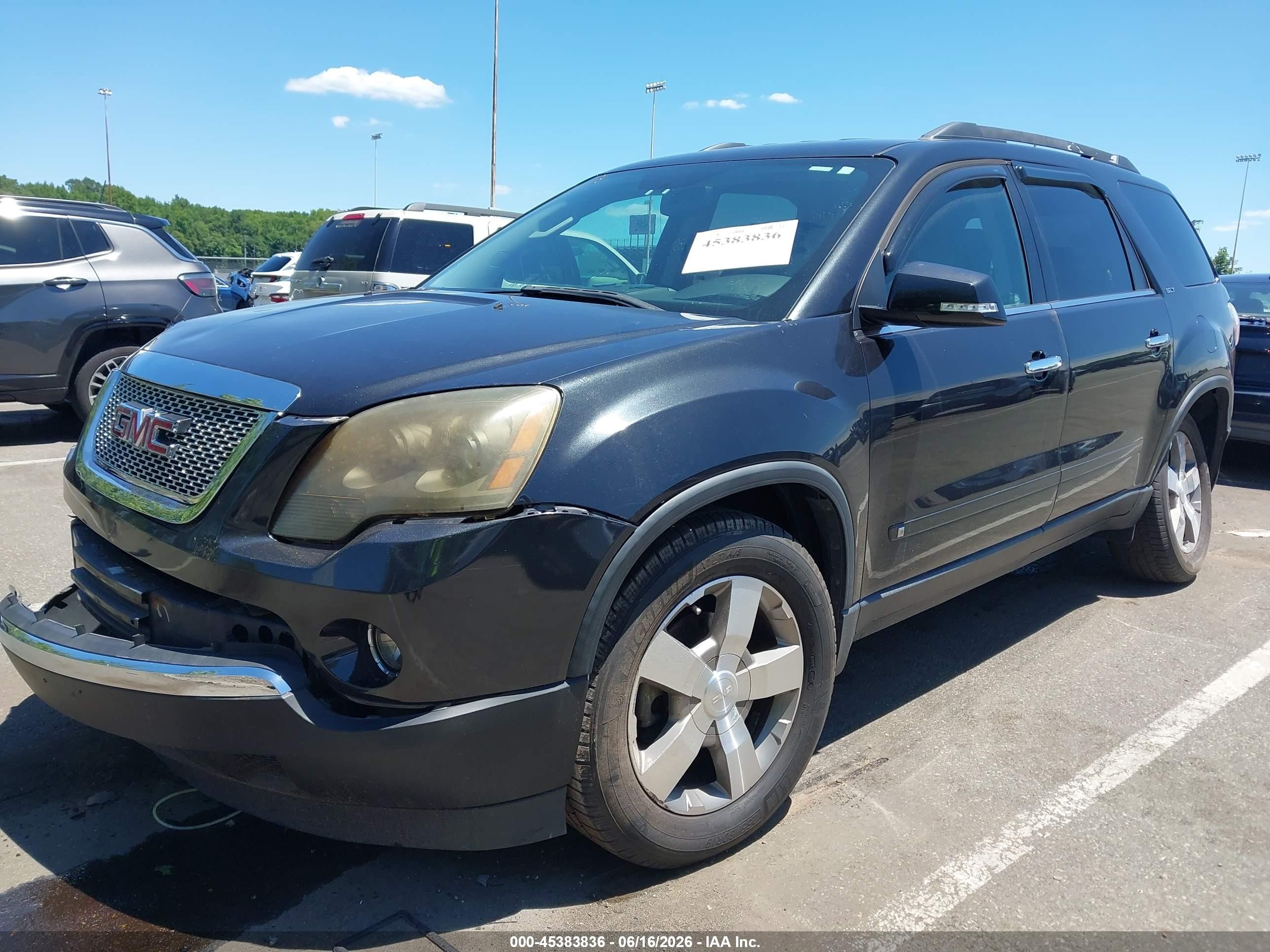 2010 Gmc Acadia Slt-1 Gray vin: 1GKLRMED5AJ110063