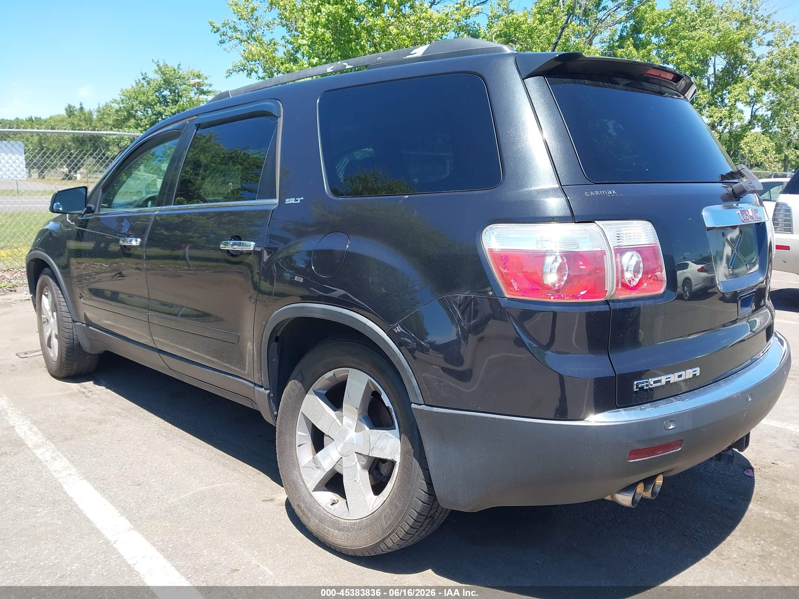 2010 Gmc Acadia Slt-1 Gray vin: 1GKLRMED5AJ110063