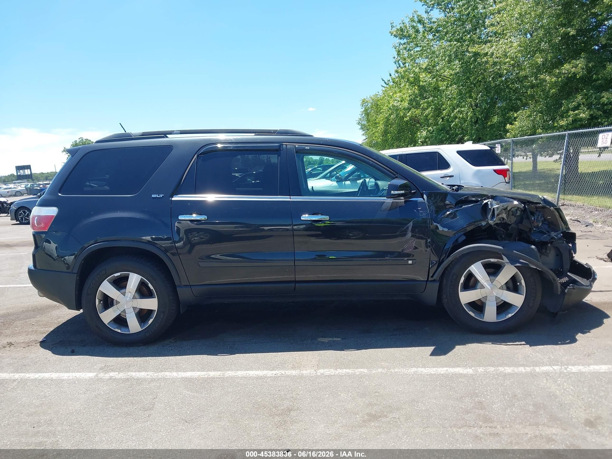 2010 Gmc Acadia Slt-1 Gray vin: 1GKLRMED5AJ110063