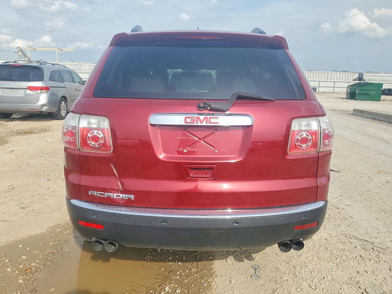 2010 Gmc Acadia Slt-1 Red vin: 1GKLRMED5AJ135500
