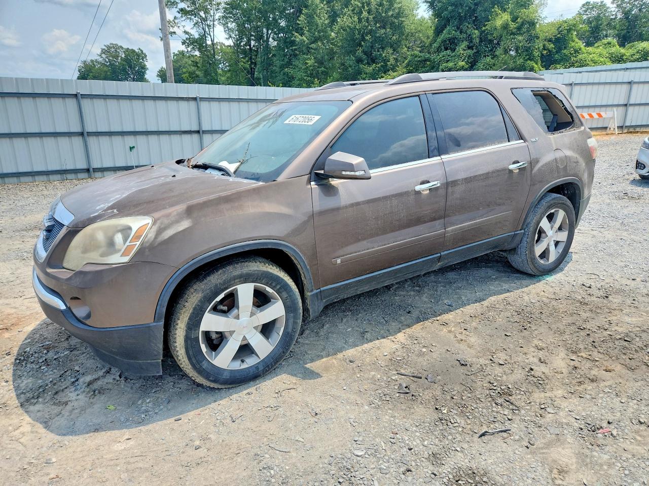 2010 Gmc Acadia Slt-1 Brown vin: 1GKLRMED5AJ149798