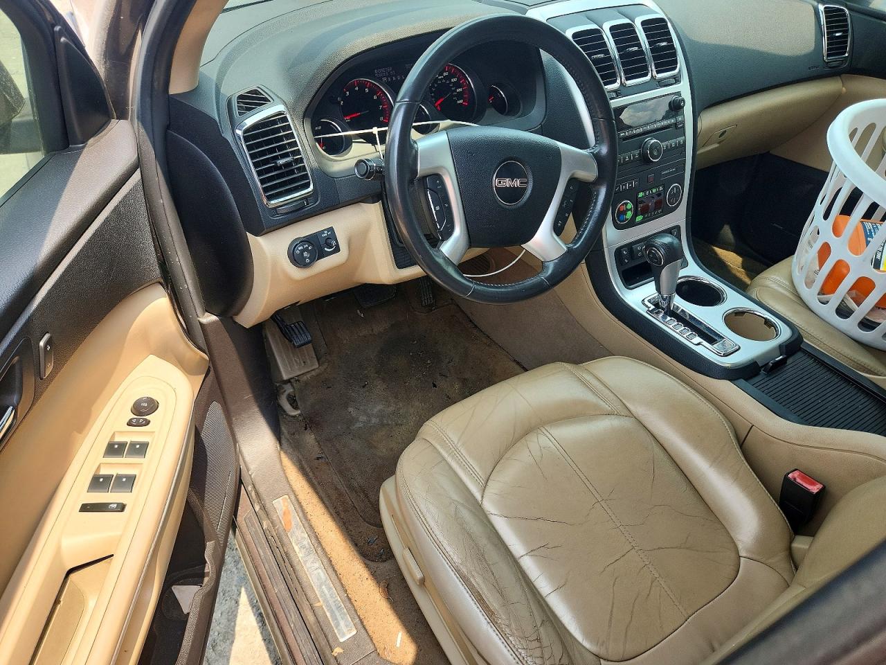 2010 Gmc Acadia Slt-1 Brown vin: 1GKLRMED5AJ149798