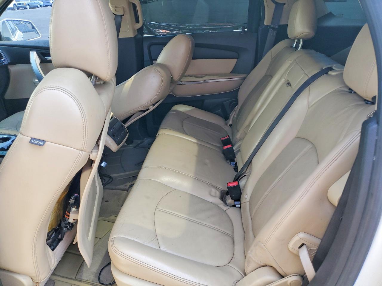 2010 Gmc Acadia Slt-1 White vin: 1GKLRMED5AJ251215