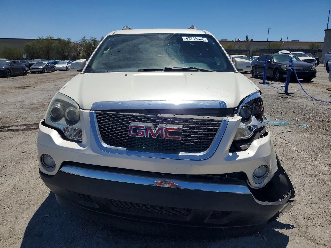 2010 Gmc Acadia Slt-1 White vin: 1GKLRMED5AJ253448