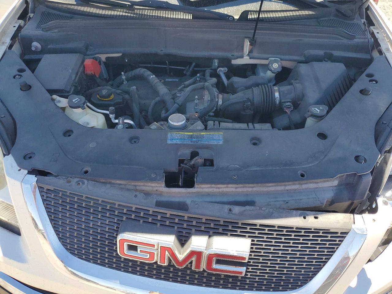 2010 Gmc Acadia Slt-1 White vin: 1GKLRMED5AJ253448