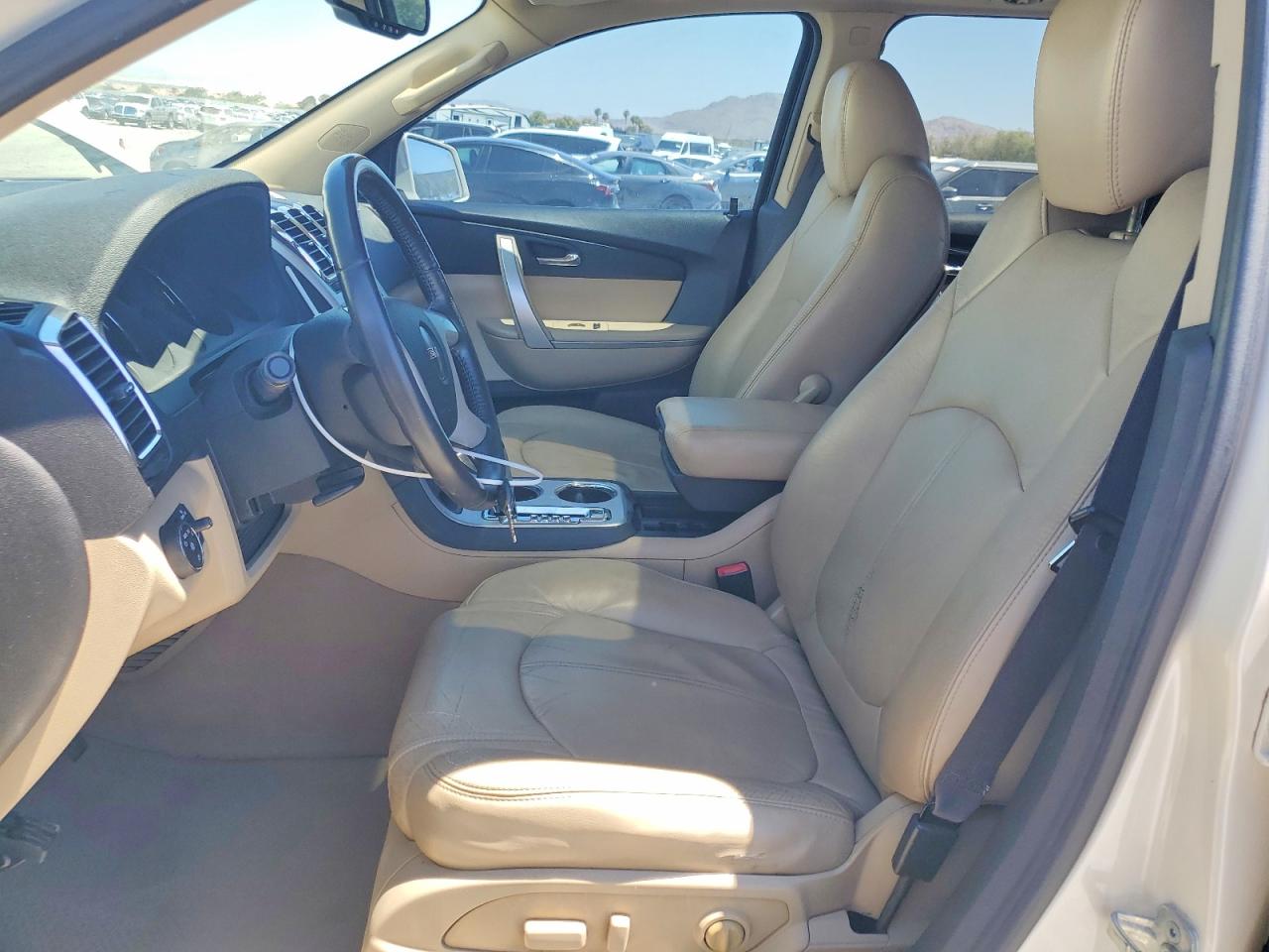 2010 Gmc Acadia Slt-1 White vin: 1GKLRMED5AJ253448