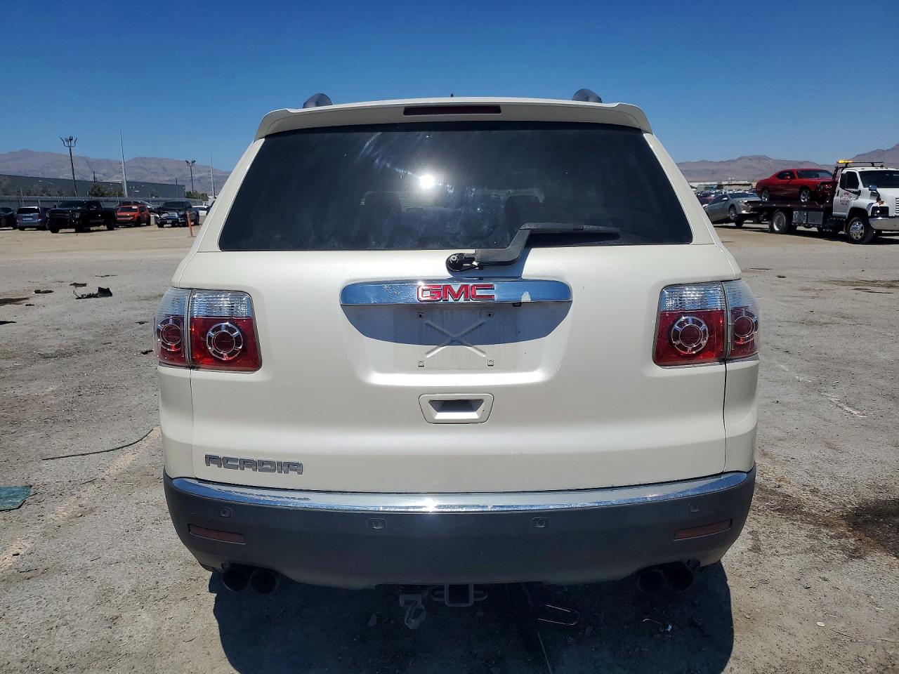 2010 Gmc Acadia Slt-1 White vin: 1GKLRMED5AJ253448