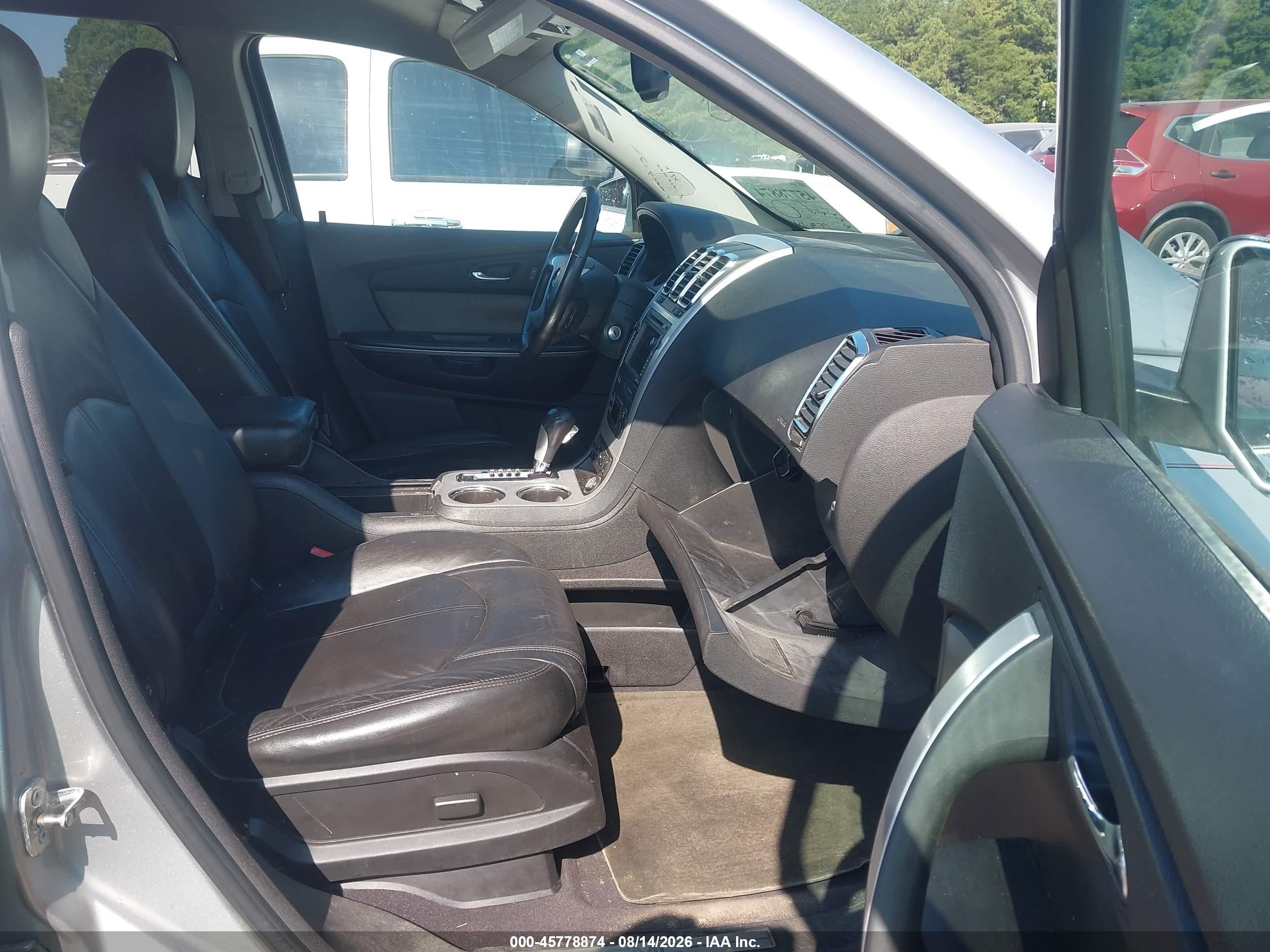 2010 Gmc Acadia Slt-1 Silver vin: 1GKLRMED5AJ261629