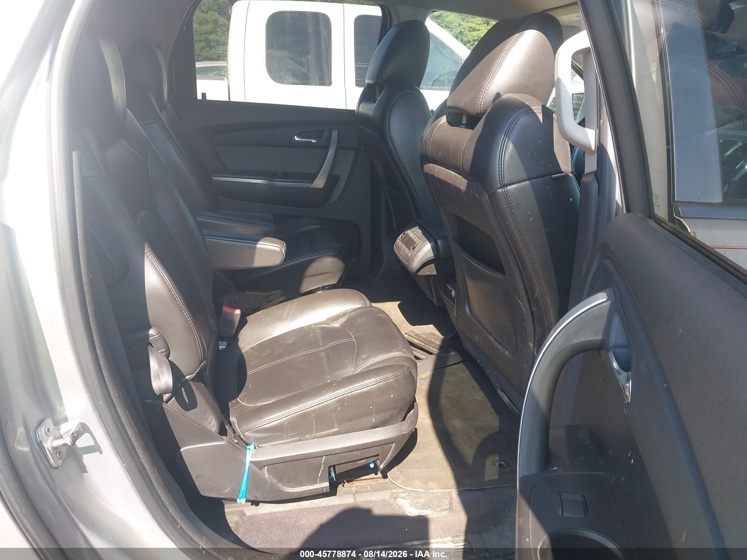 2010 Gmc Acadia Slt-1 Silver vin: 1GKLRMED5AJ261629