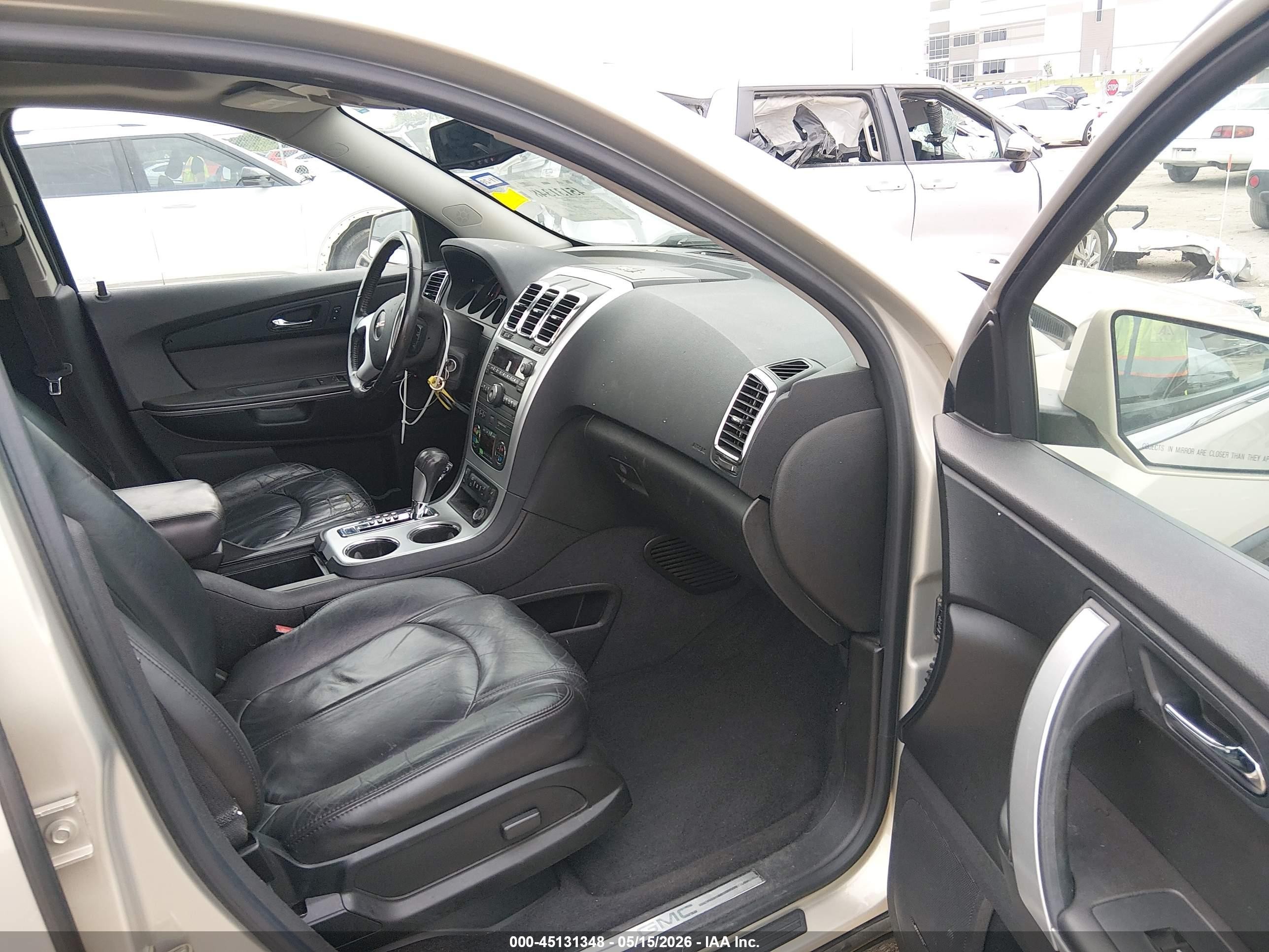 2010 Gmc Acadia Slt-1 Tan vin: 1GKLRMED6AJ168344