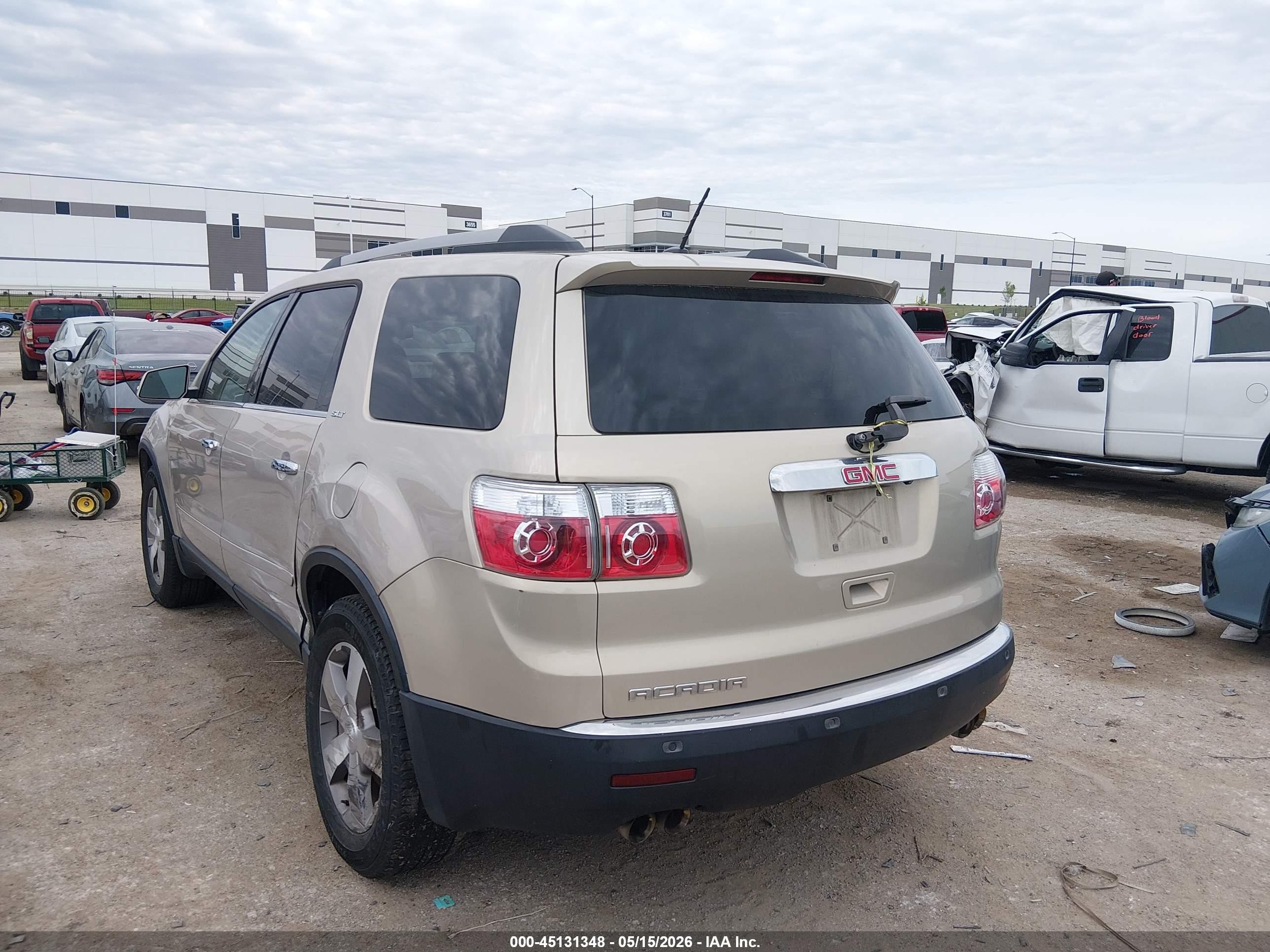 2010 Gmc Acadia Slt-1 Tan vin: 1GKLRMED6AJ168344