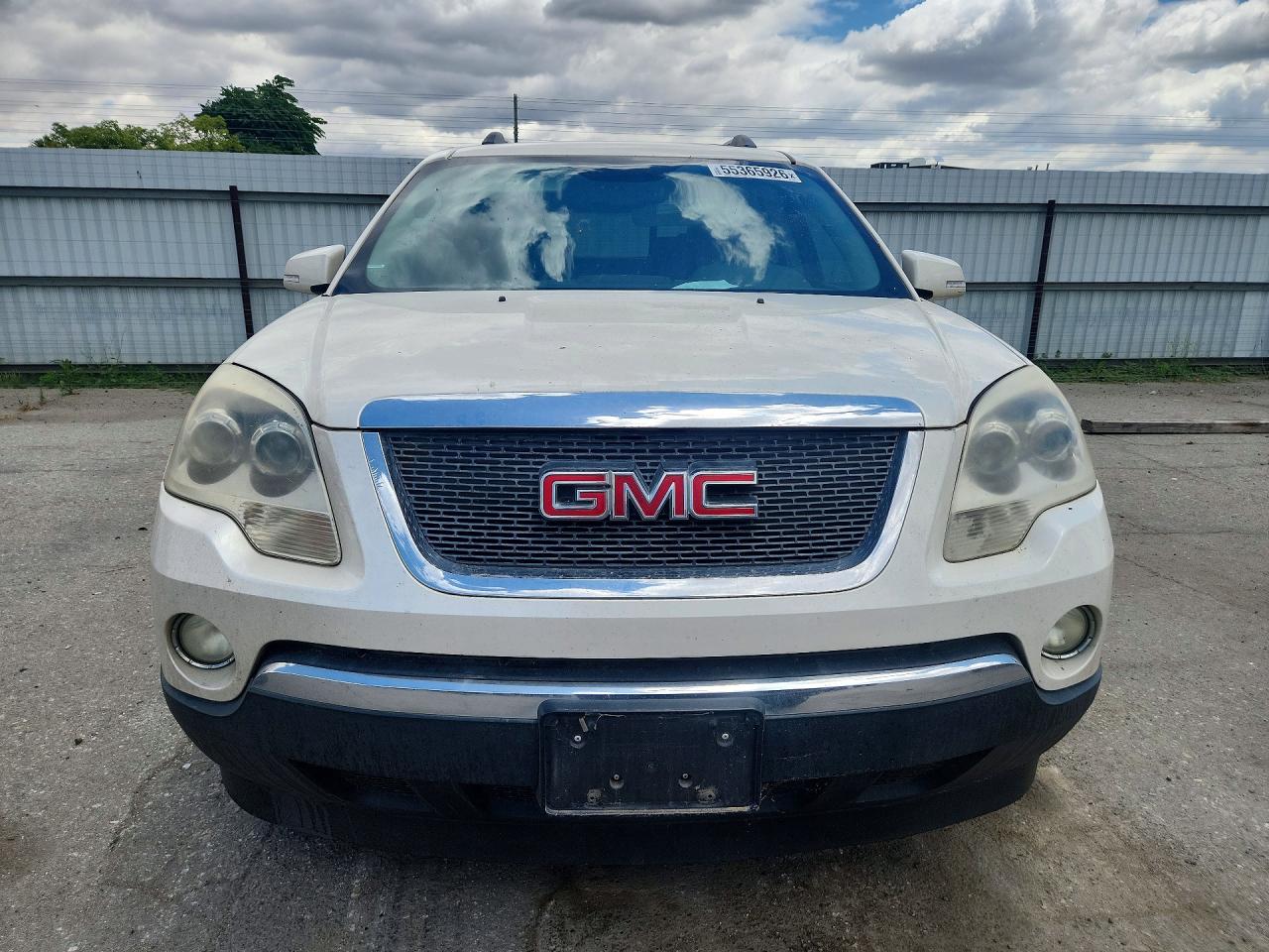 2010 Gmc Acadia Slt-1 White vin: 1GKLRMED7AJ214943