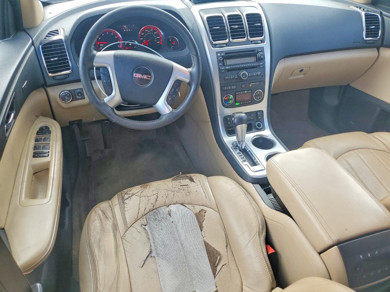 2010 Gmc Acadia Slt-2 Бежевый vin: 1GKLRNED5AJ127712