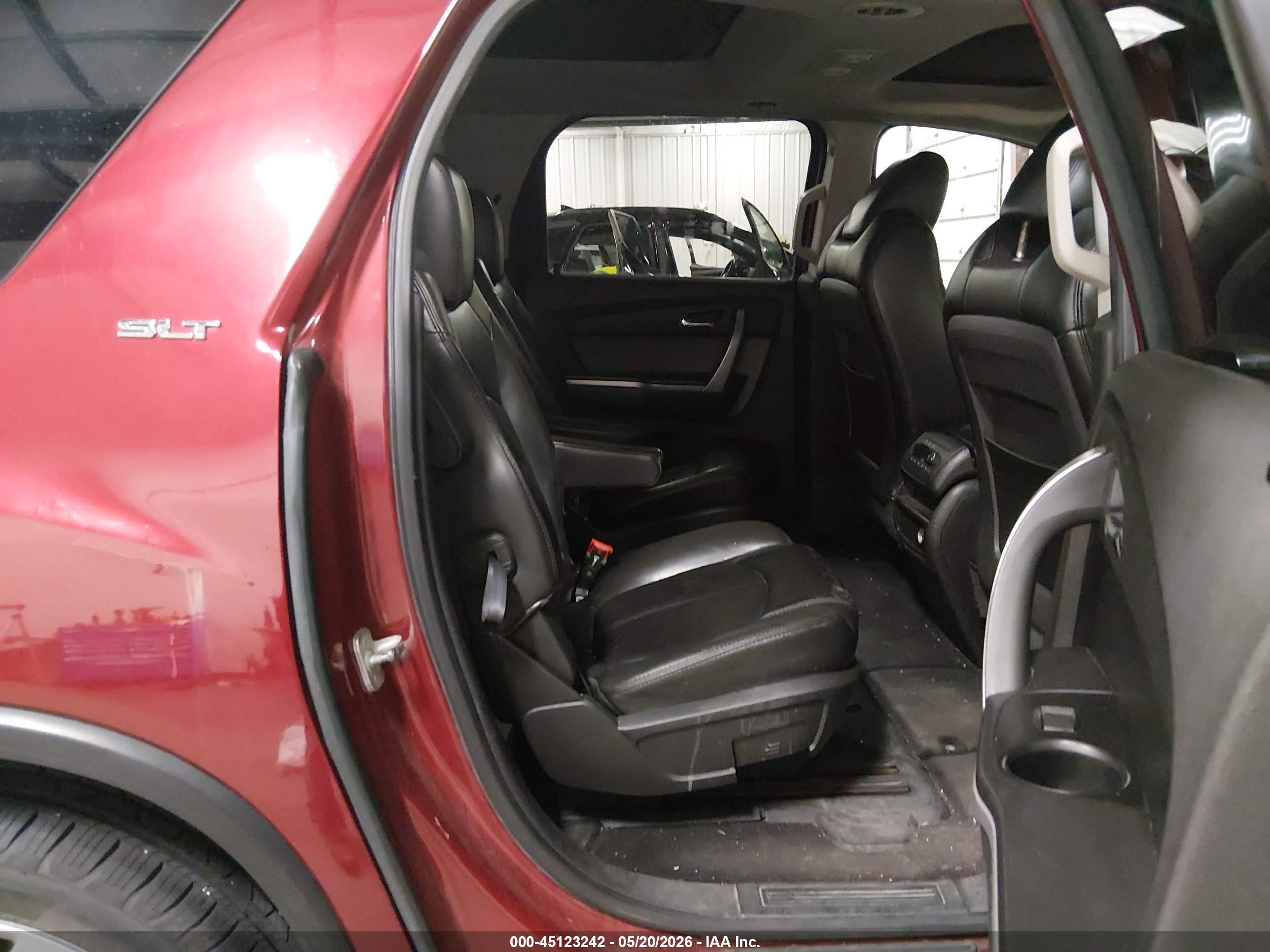 2010 Gmc Acadia Slt-2 Red vin: 1GKLRNED6AJ123426