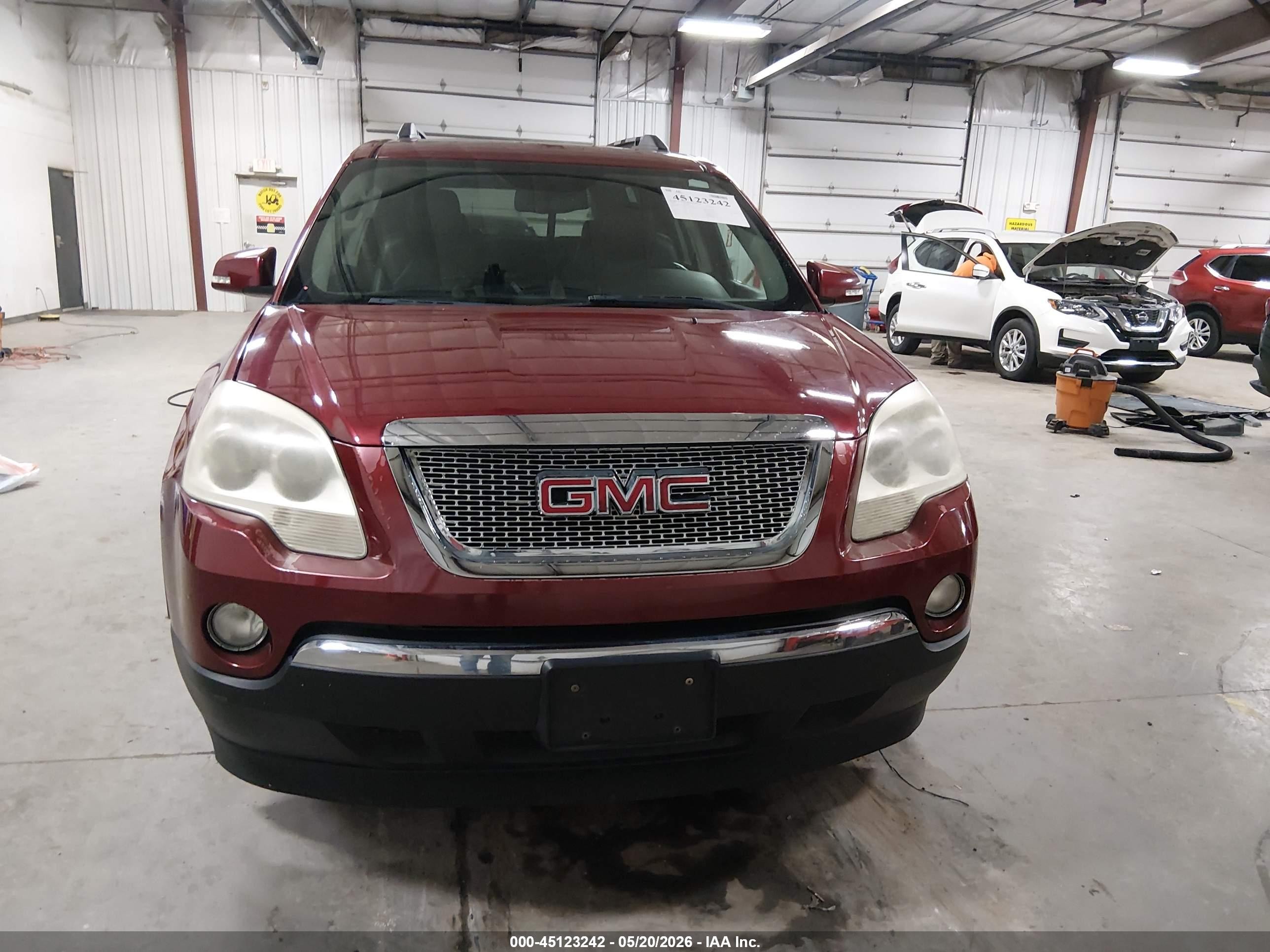 2010 Gmc Acadia Slt-2 Red vin: 1GKLRNED6AJ123426