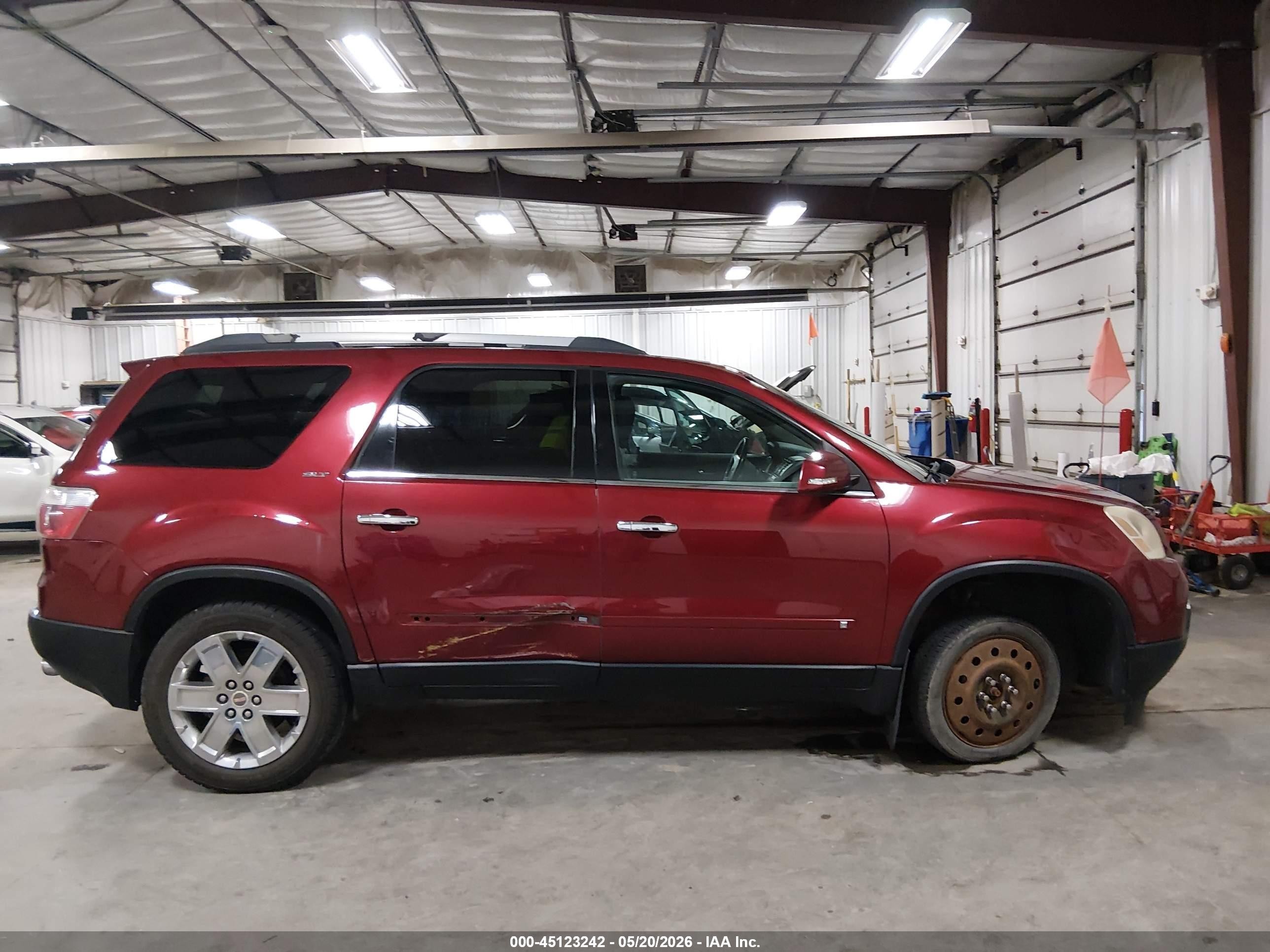 2010 Gmc Acadia Slt-2 Red vin: 1GKLRNED6AJ123426