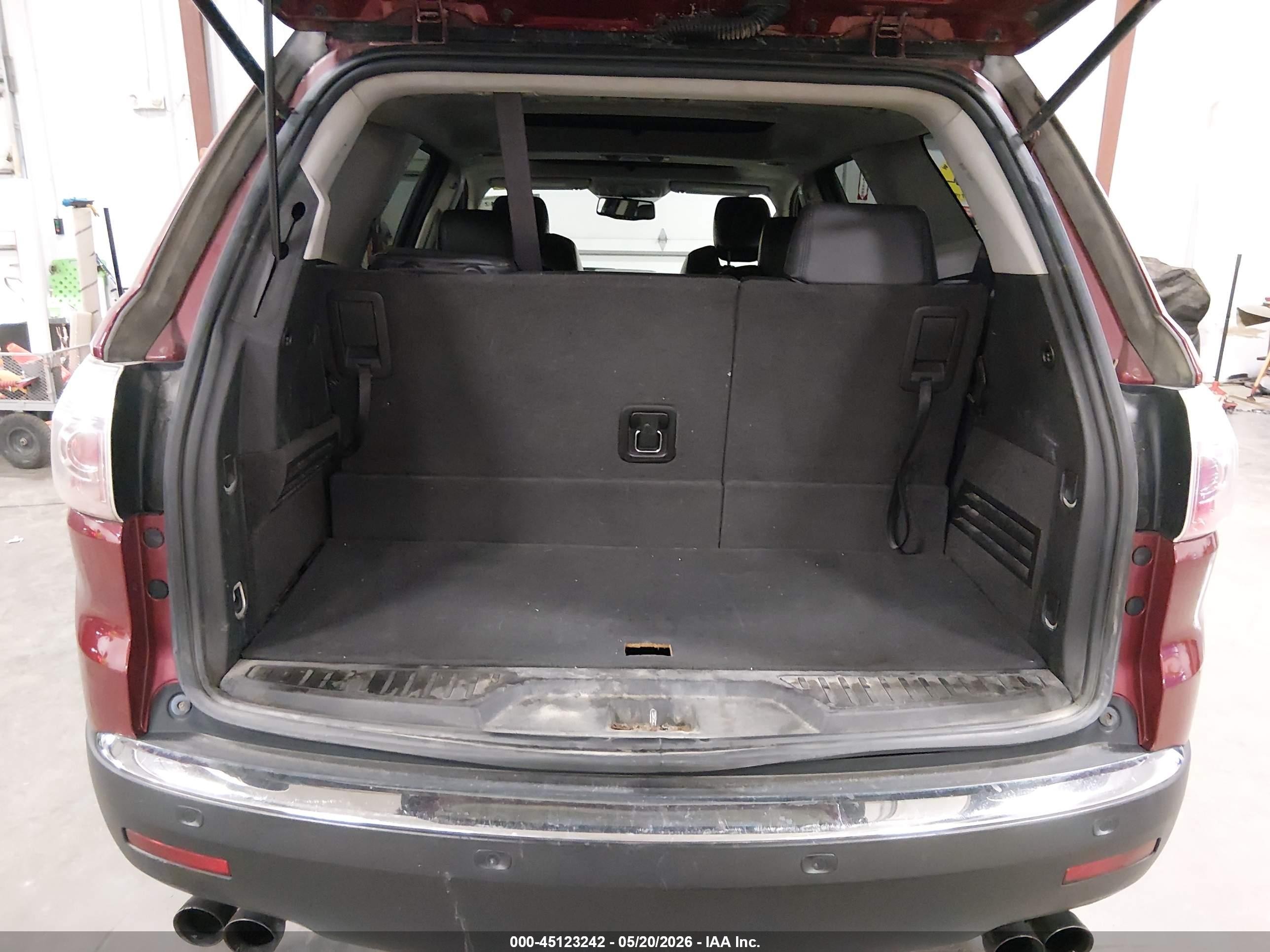 2010 Gmc Acadia Slt-2 Red vin: 1GKLRNED6AJ123426