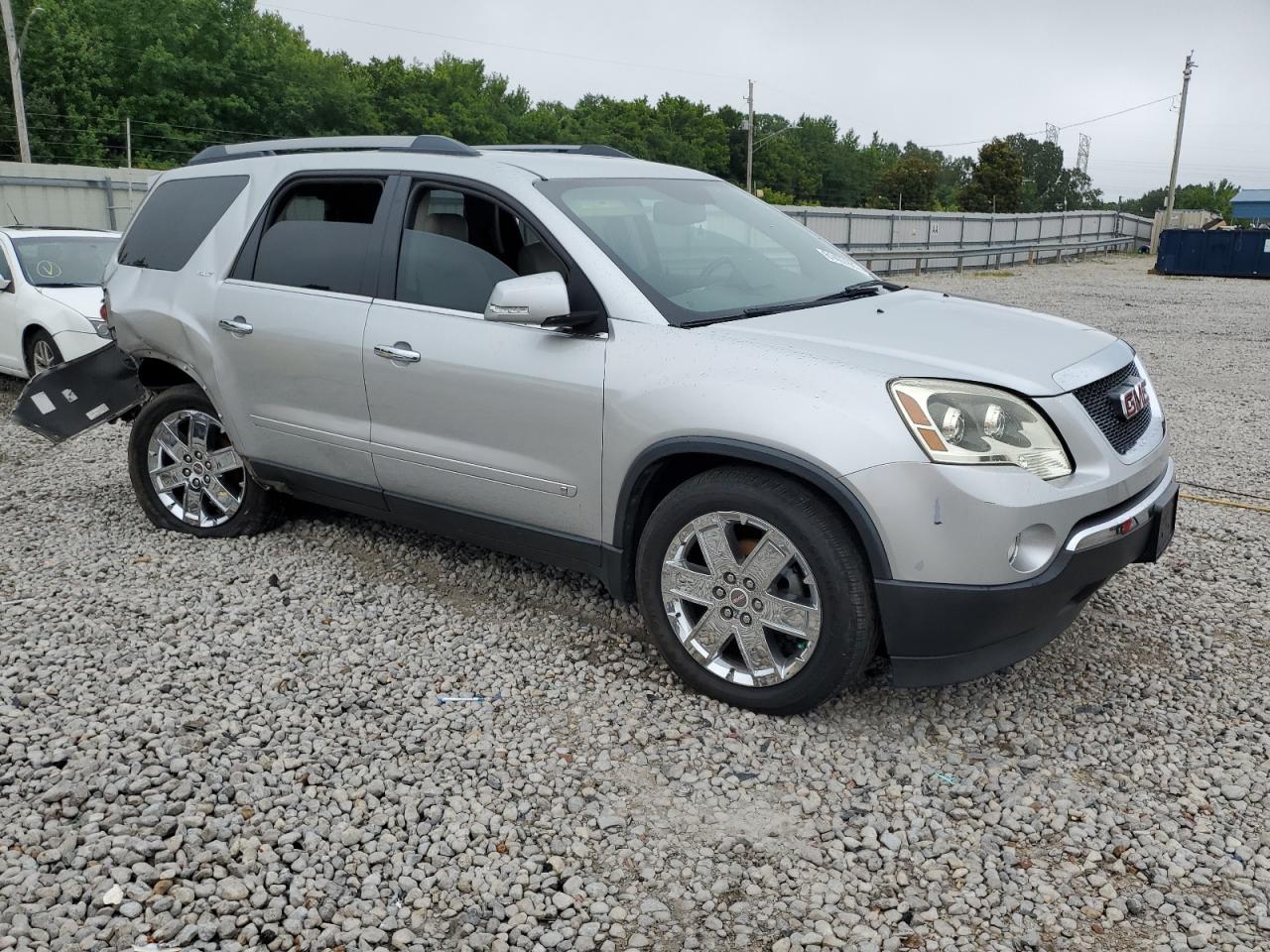 2010 Gmc Acadia Silver vin: 1GKLRNED6AJ166244