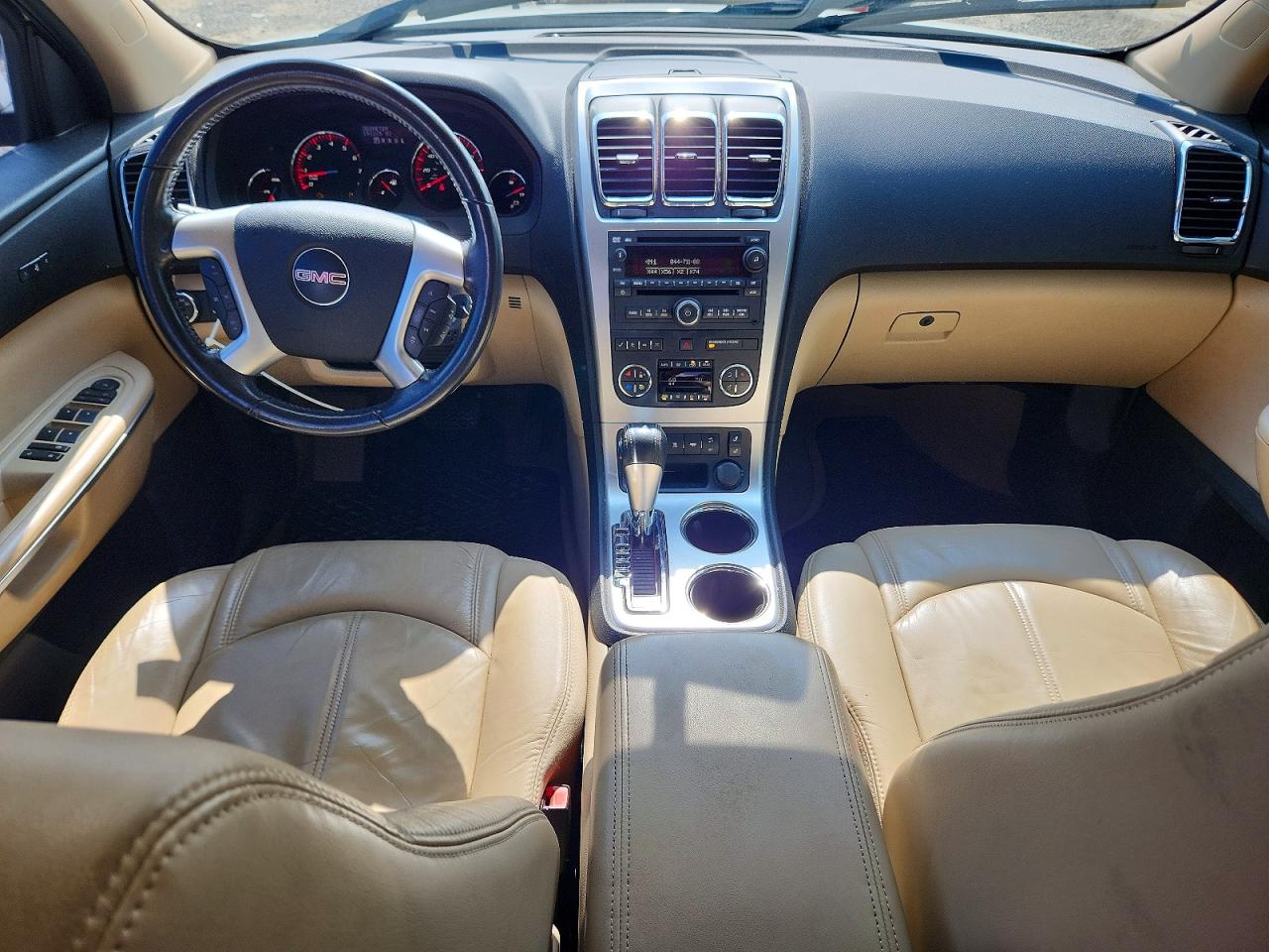 2010 Gmc Acadia Slt-2 White vin: 1GKLRNED8AJ164379