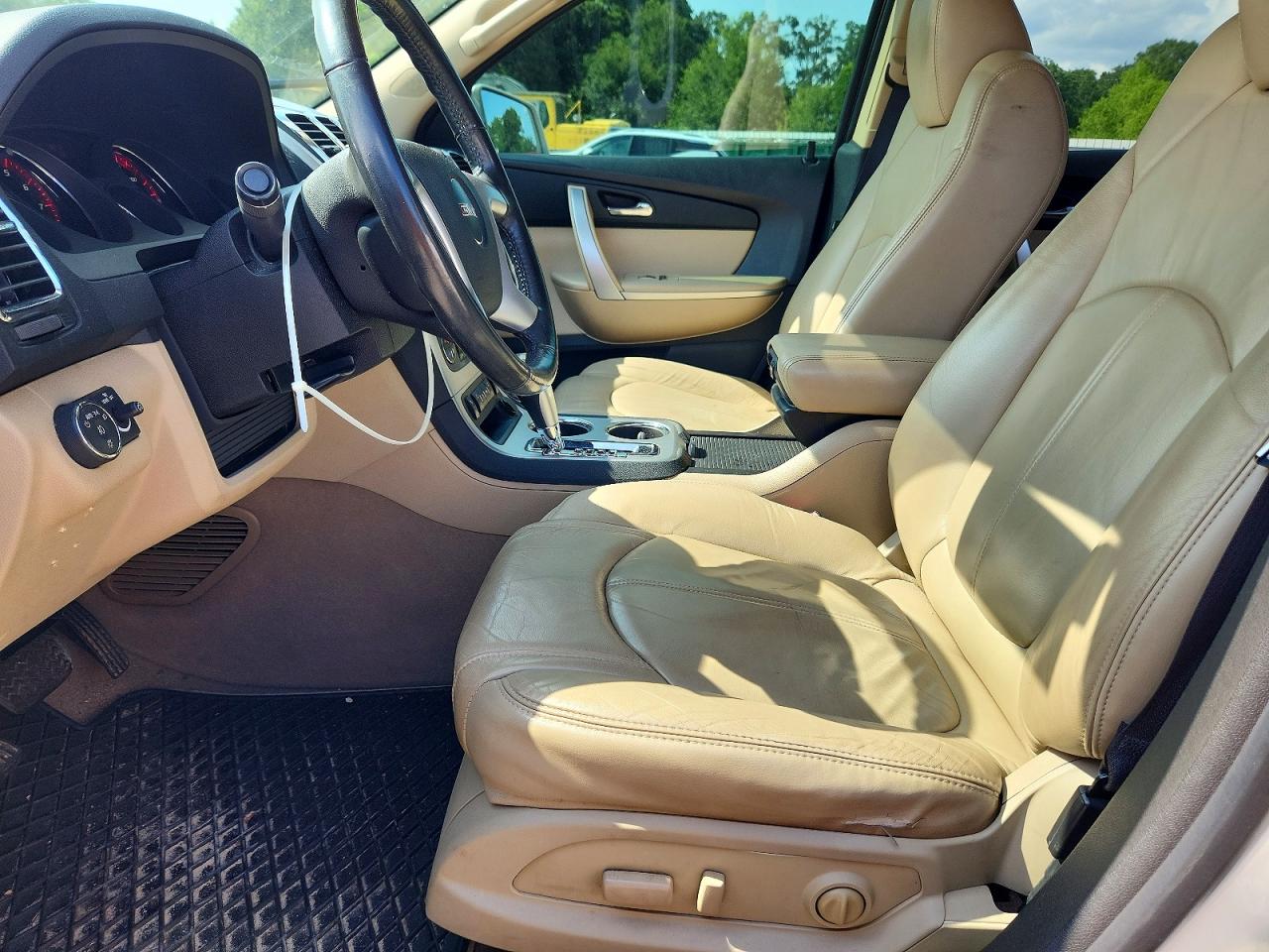 2010 Gmc Acadia Slt-2 White vin: 1GKLRNED8AJ164379